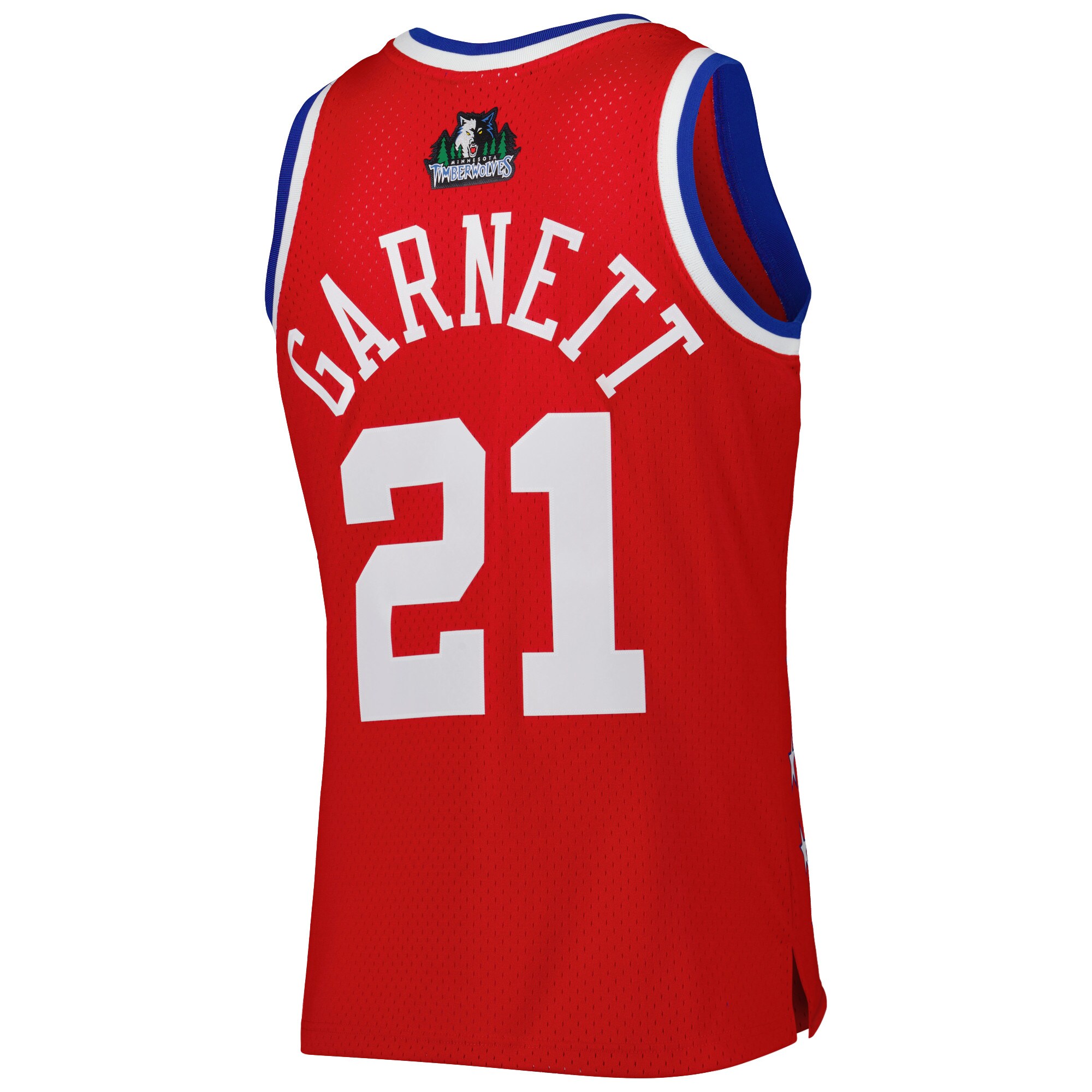Kevin Garnett Western Conference Mitchell & Ness 2003 All Star Game Swingman Jersey - Red