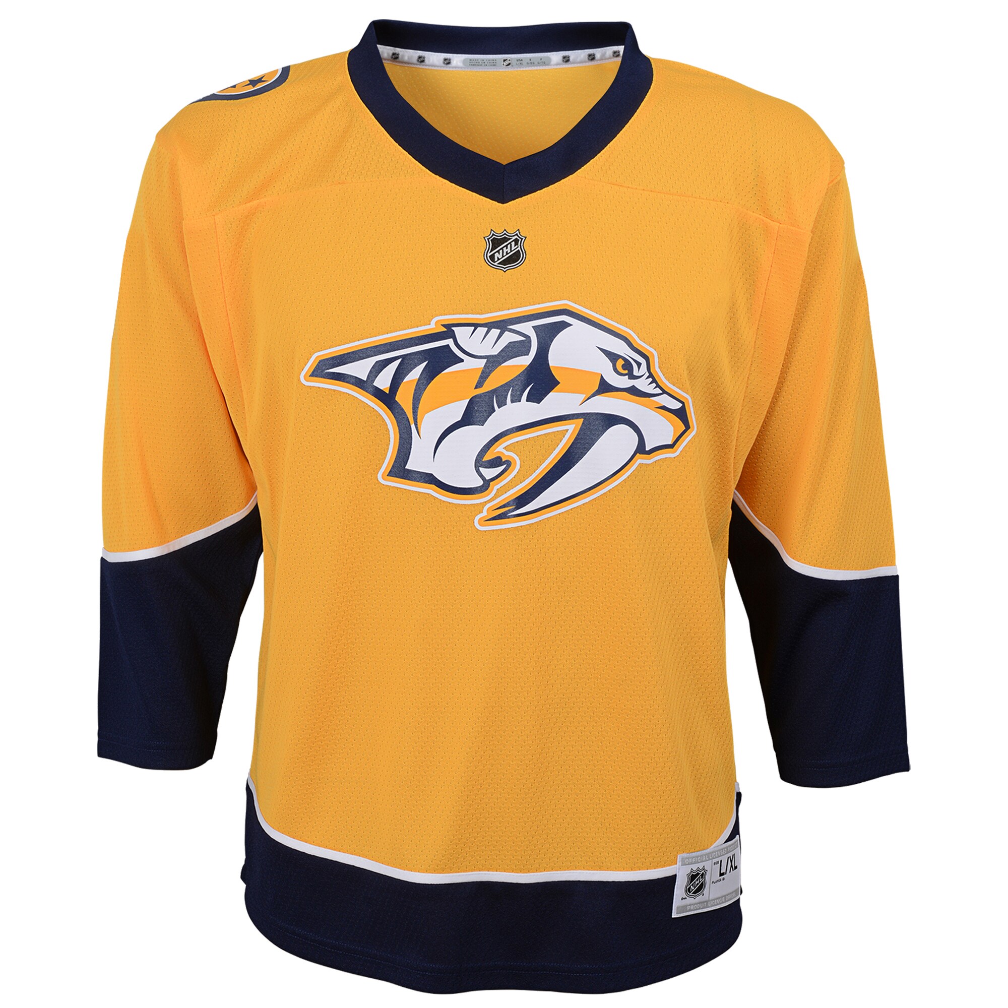 Nashville Predators Youth Home Replica Jersey - Gold