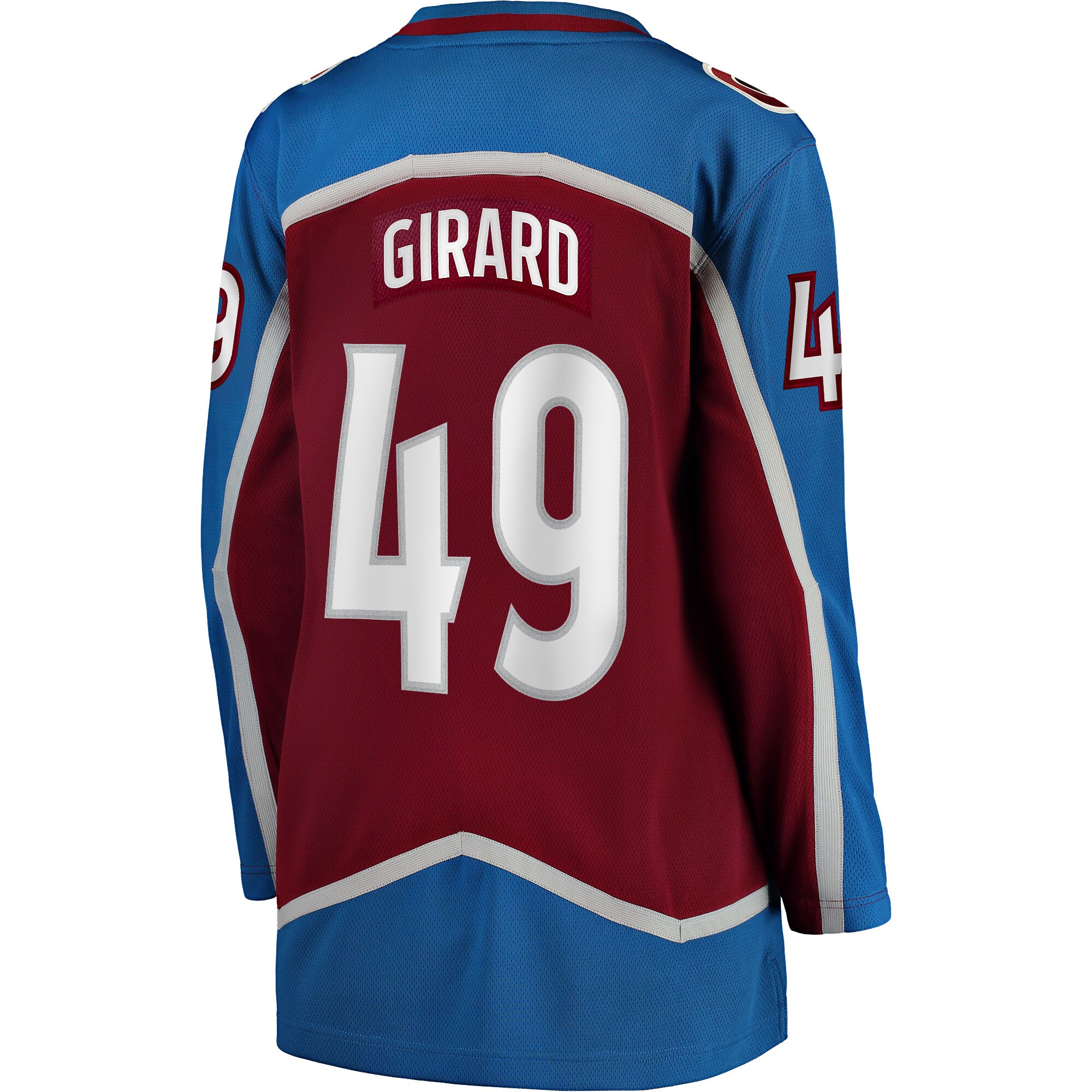 Samuel Girard Colorado Avalanche Fanatics Women's Home Breakaway Player Jersey - Burgundy