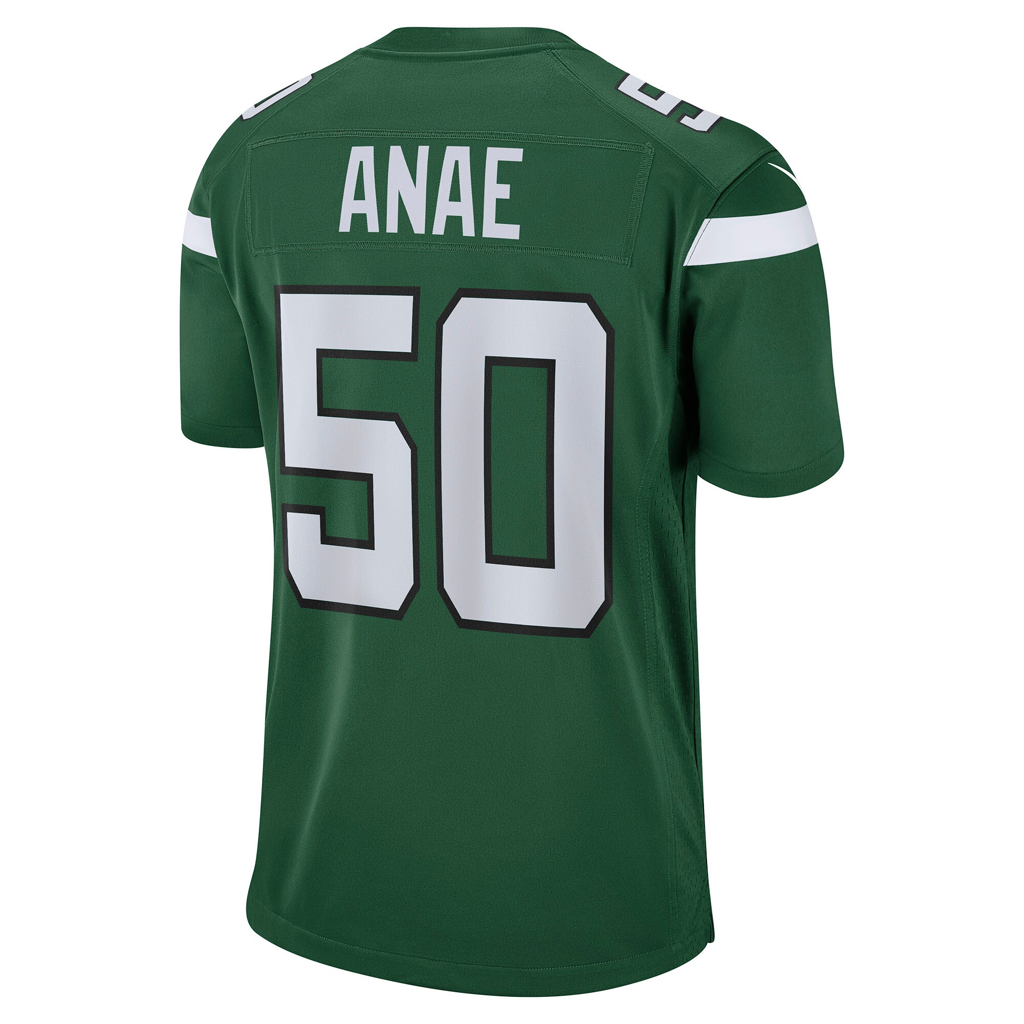 Bradlee Anae New York Jets  Game Player Jersey - Gotham Green