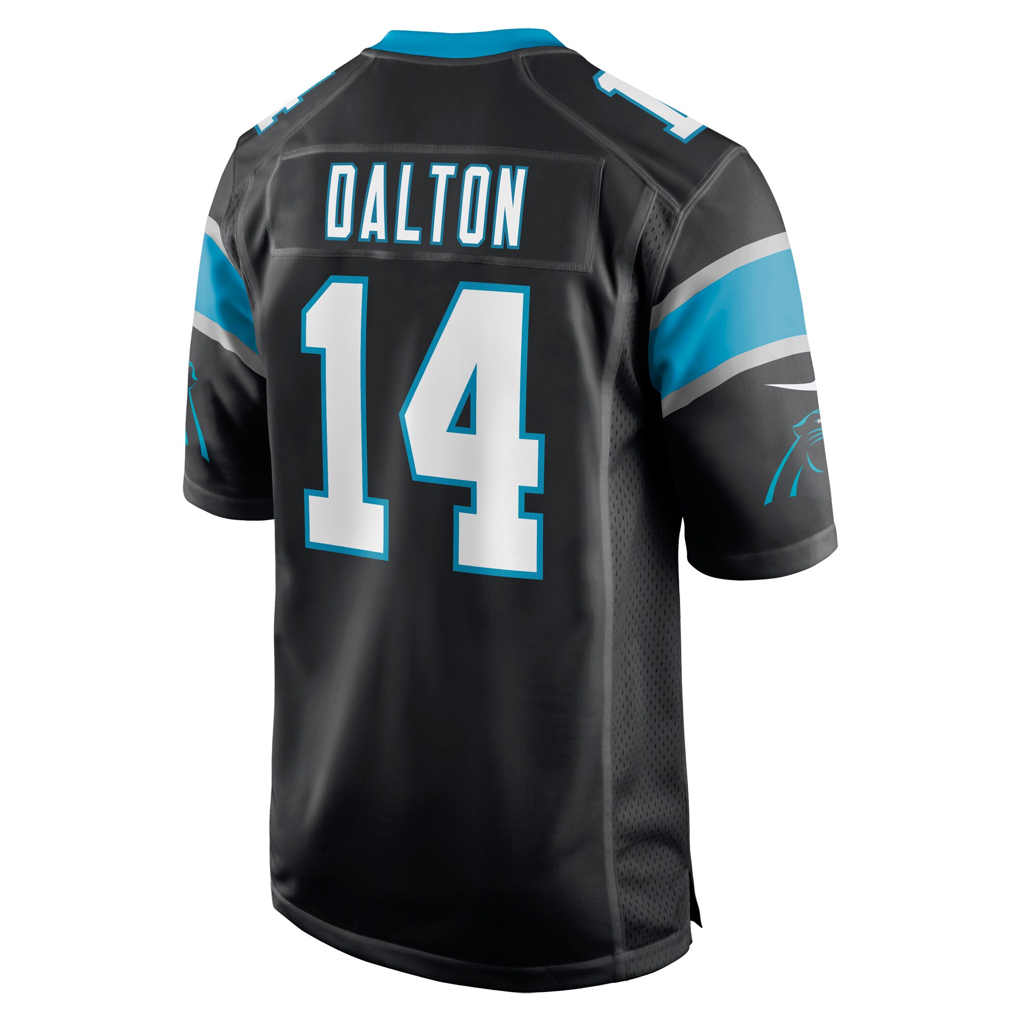 Andy Dalton Carolina Panthers  Game Player Jersey - Black
