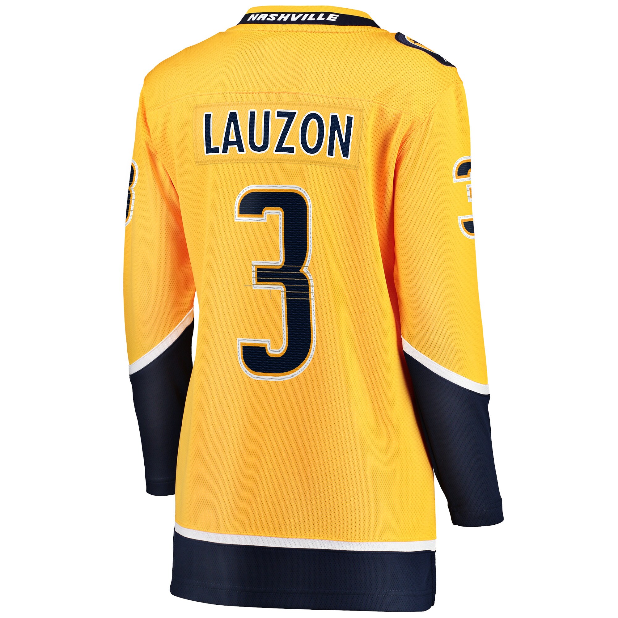 Jeremy Lauzon Nashville Predators Fanatics Women's Home Breakaway Player Jersey - Gold