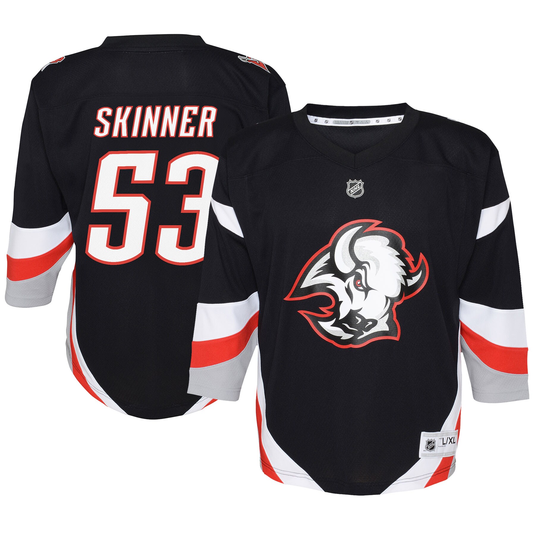 Jeff Skinner Buffalo Sabres Toddler Alternate Replica Player Jersey - Black