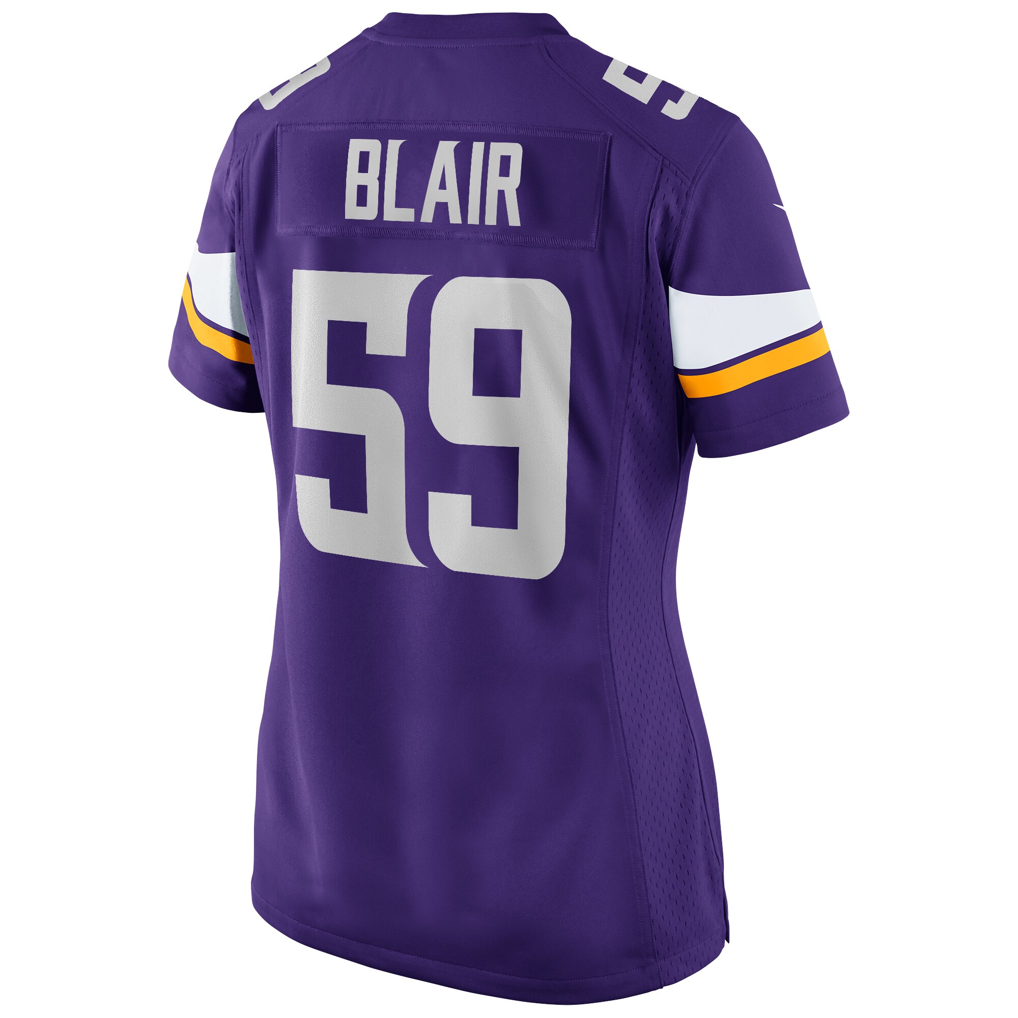 Matt Blair Minnesota Vikings  Women's Game Retired Player Jersey - Purple