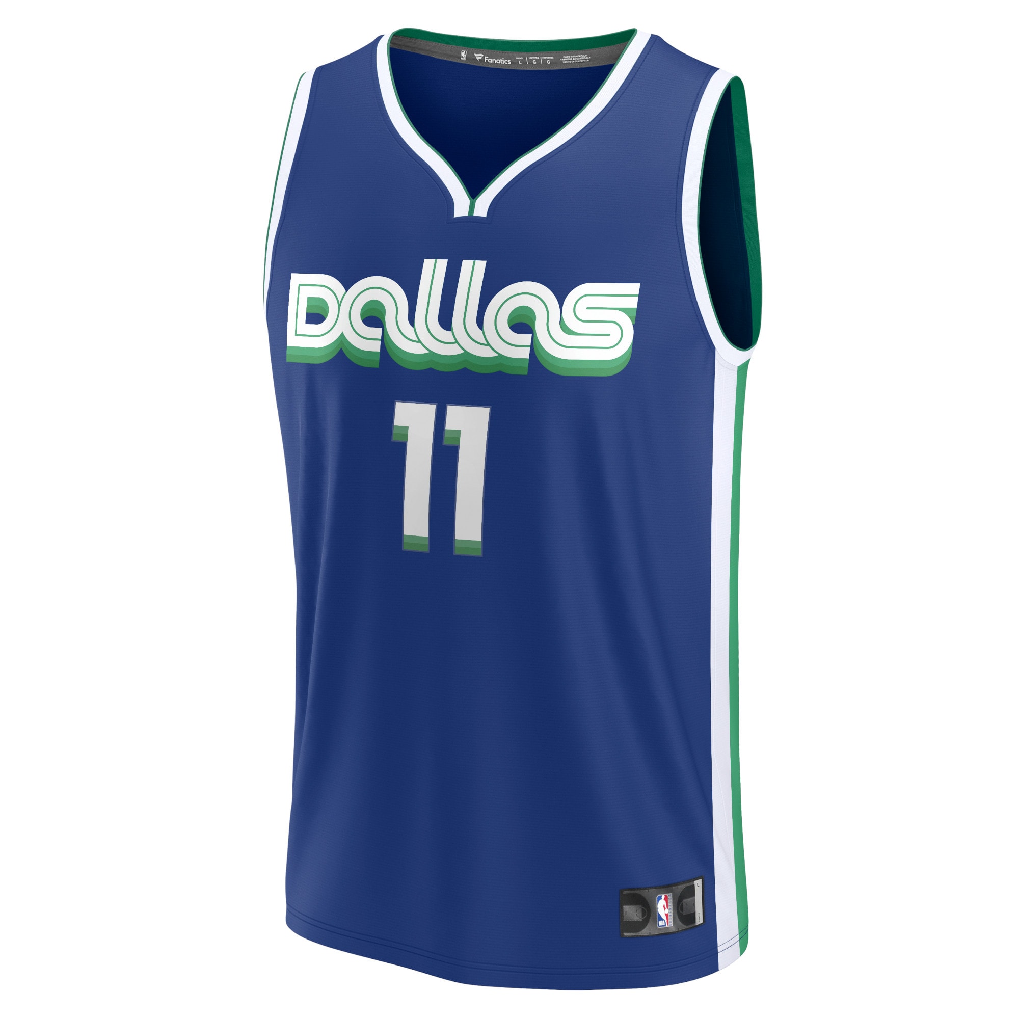 Tim Hardaway Jr. Dallas Mavericks Fanatics Fastbreak Jersey - City Edition - Blue