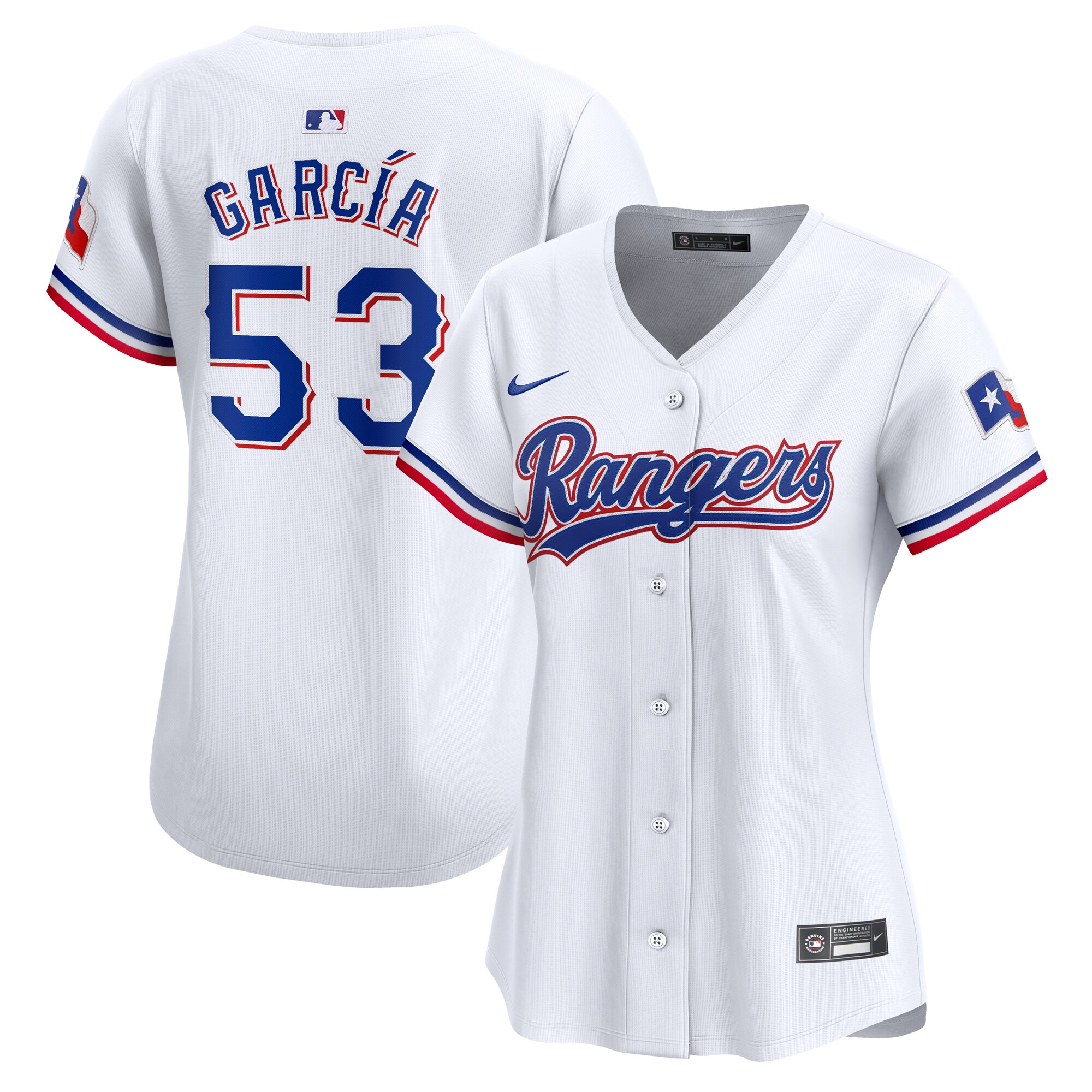 Adolis Garc\u00c3\u00ada Texas Rangers  Women's Home Limited Player Jersey - White