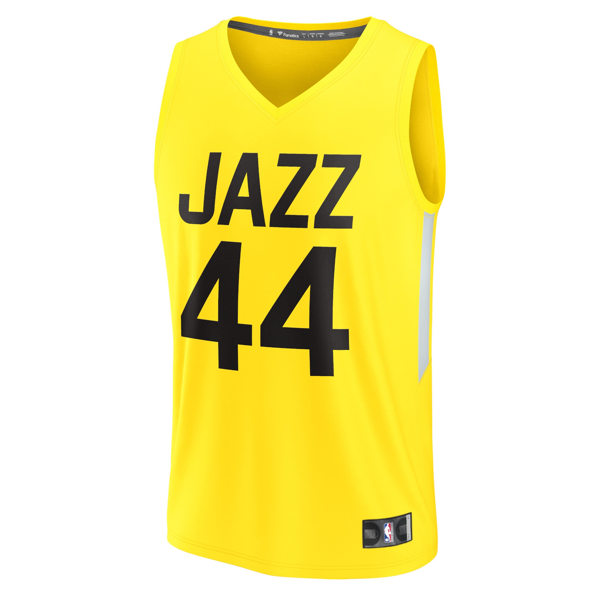 Bojan Bogdanovic Utah Jazz Fanatics Fast Break Replica Jersey - Icon Edition - Yellow