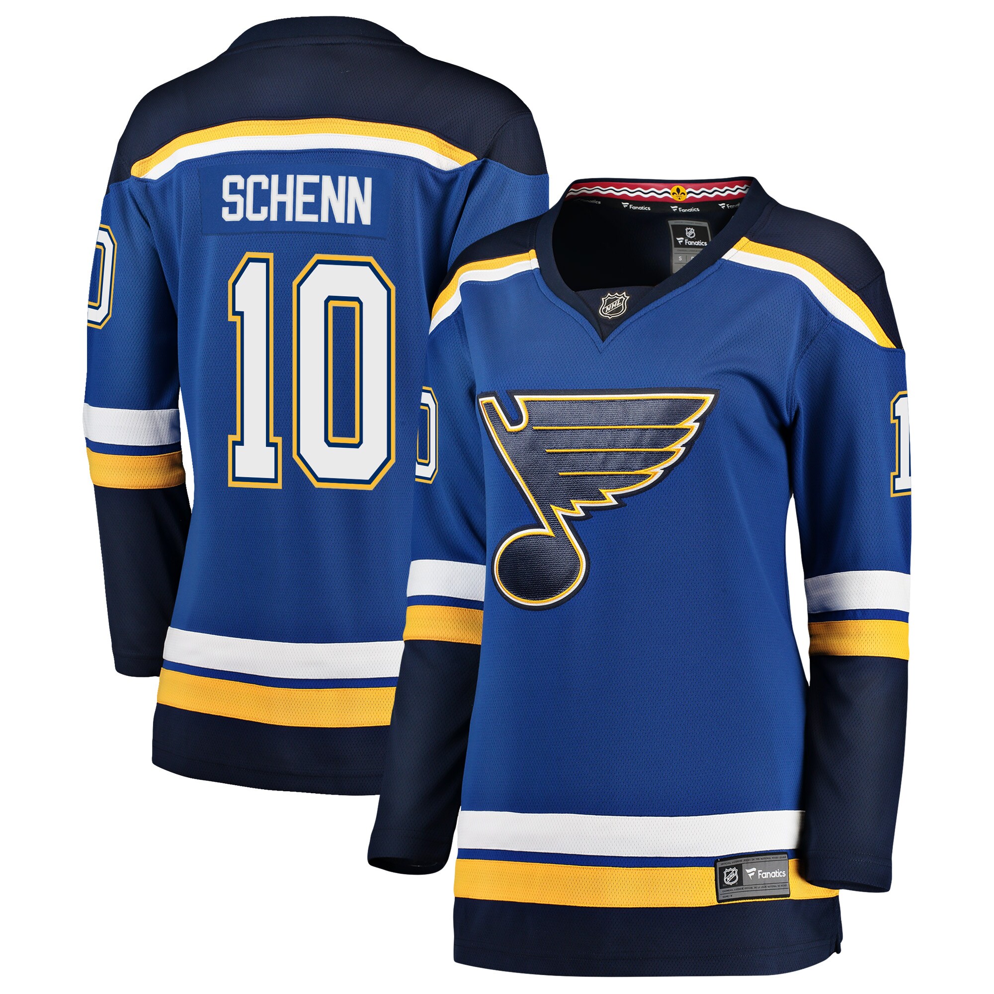Brayden Schenn St. Louis Blues Fanatics Women's Breakaway Player Jersey - Blue