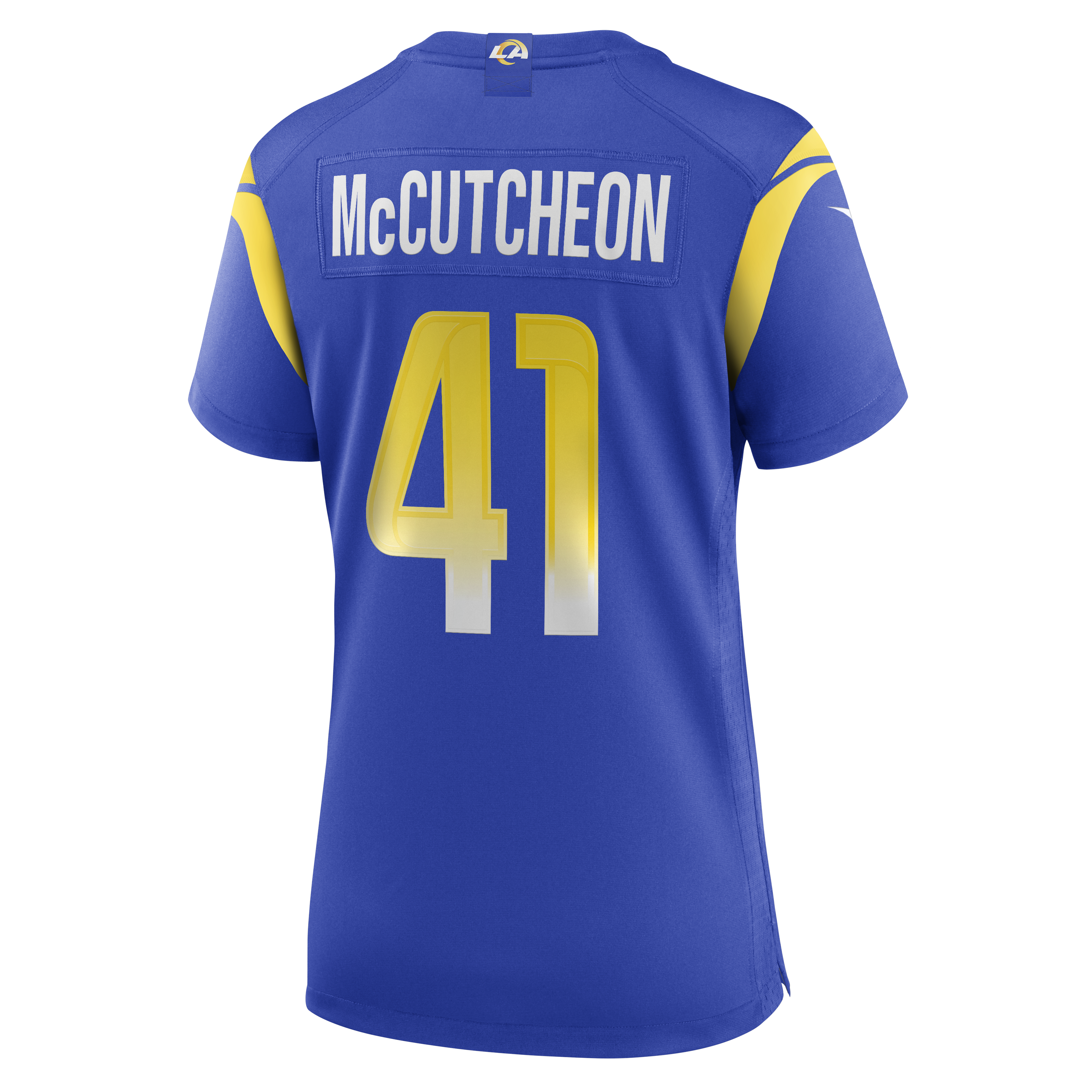Cameron McCutcheon Los Angeles Rams  Women's  Game Jersey - Royal