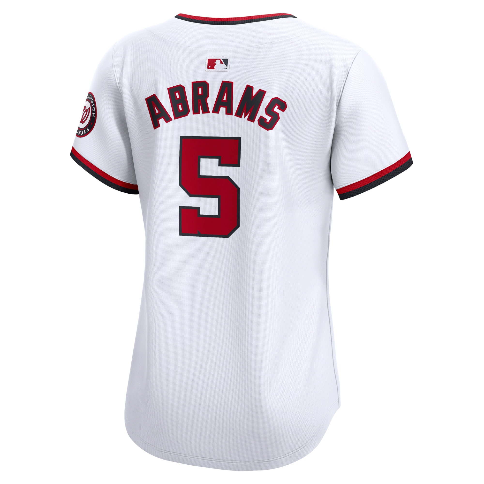 CJ Abrams Washington Nationals  Women's Home Limited Player Jersey\u00c2\u00a0\u00e2\u20ac\u201c White