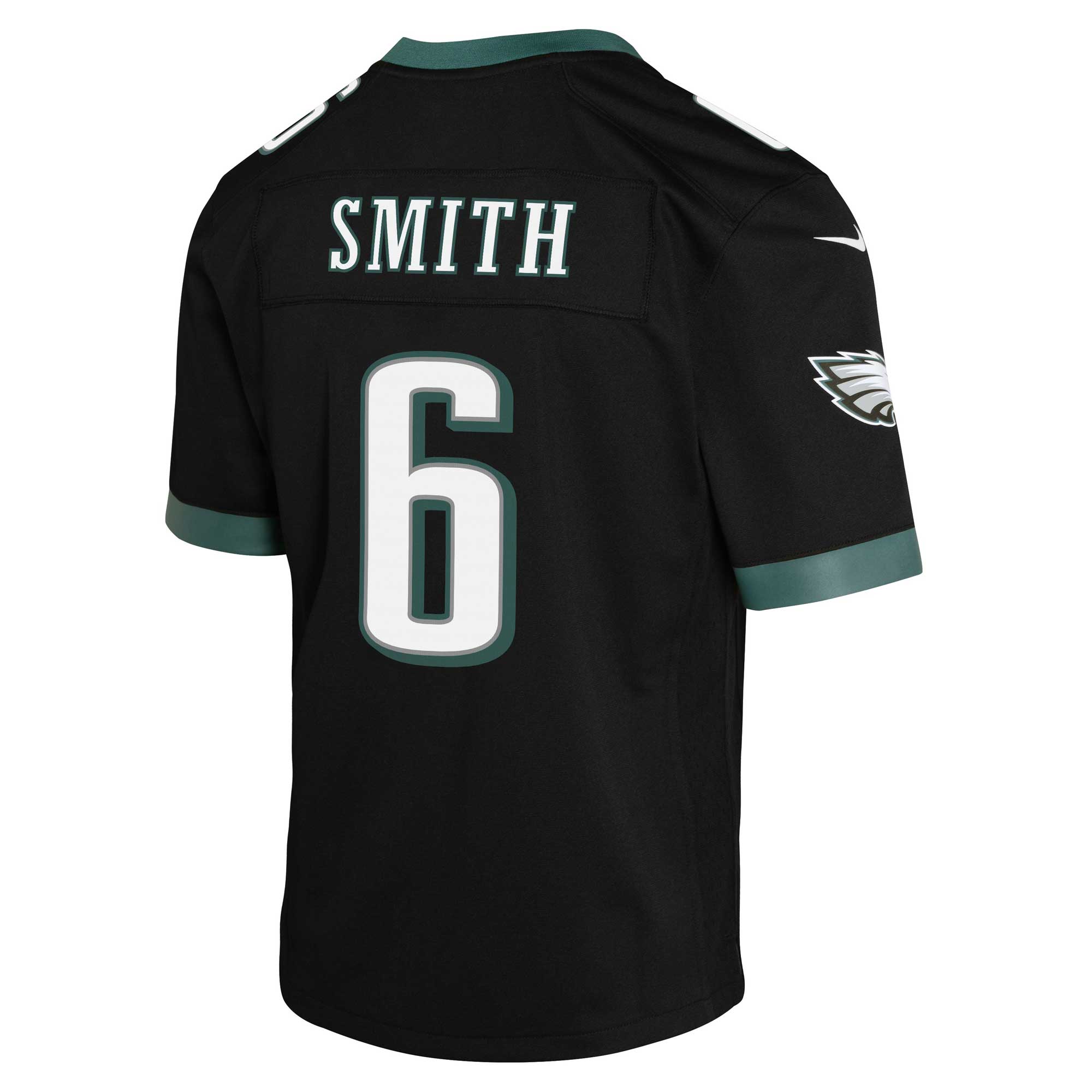 DeVonta Smith Philadelphia Eagles  Youth Game Jersey - Black