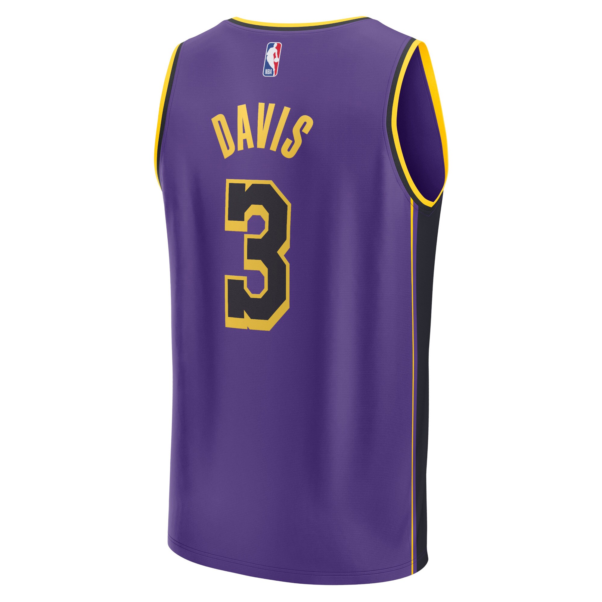 Anthony Davis Los Angeles Lakers Fanatics Youth Fast Break Player Jersey - Statement Edition - Purple
