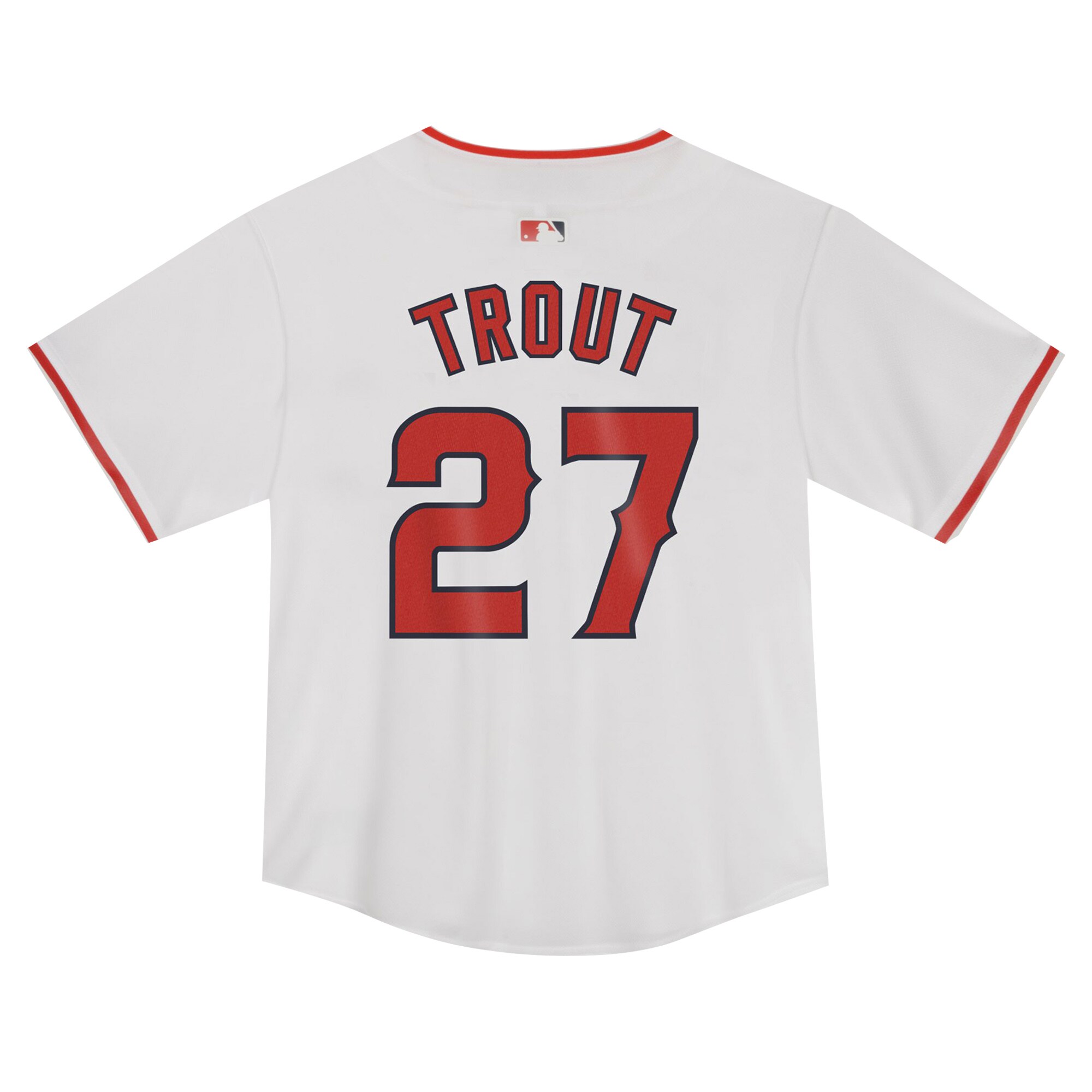 Mike Trout Los Angeles Angels  Toddler  Game Jersey - White