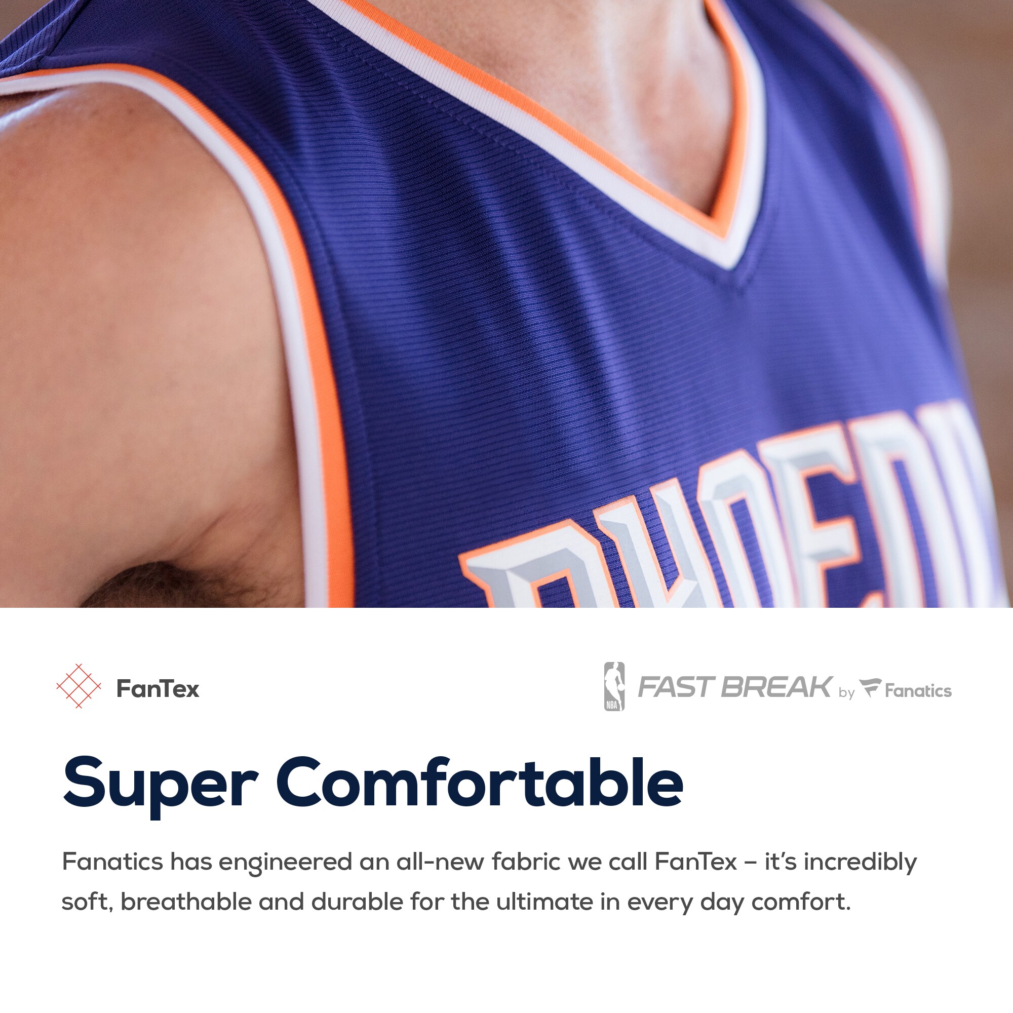 Devin Booker Phoenix Suns Fanatics Fast Break Replica Player Jersey - Icon Edition - Purple