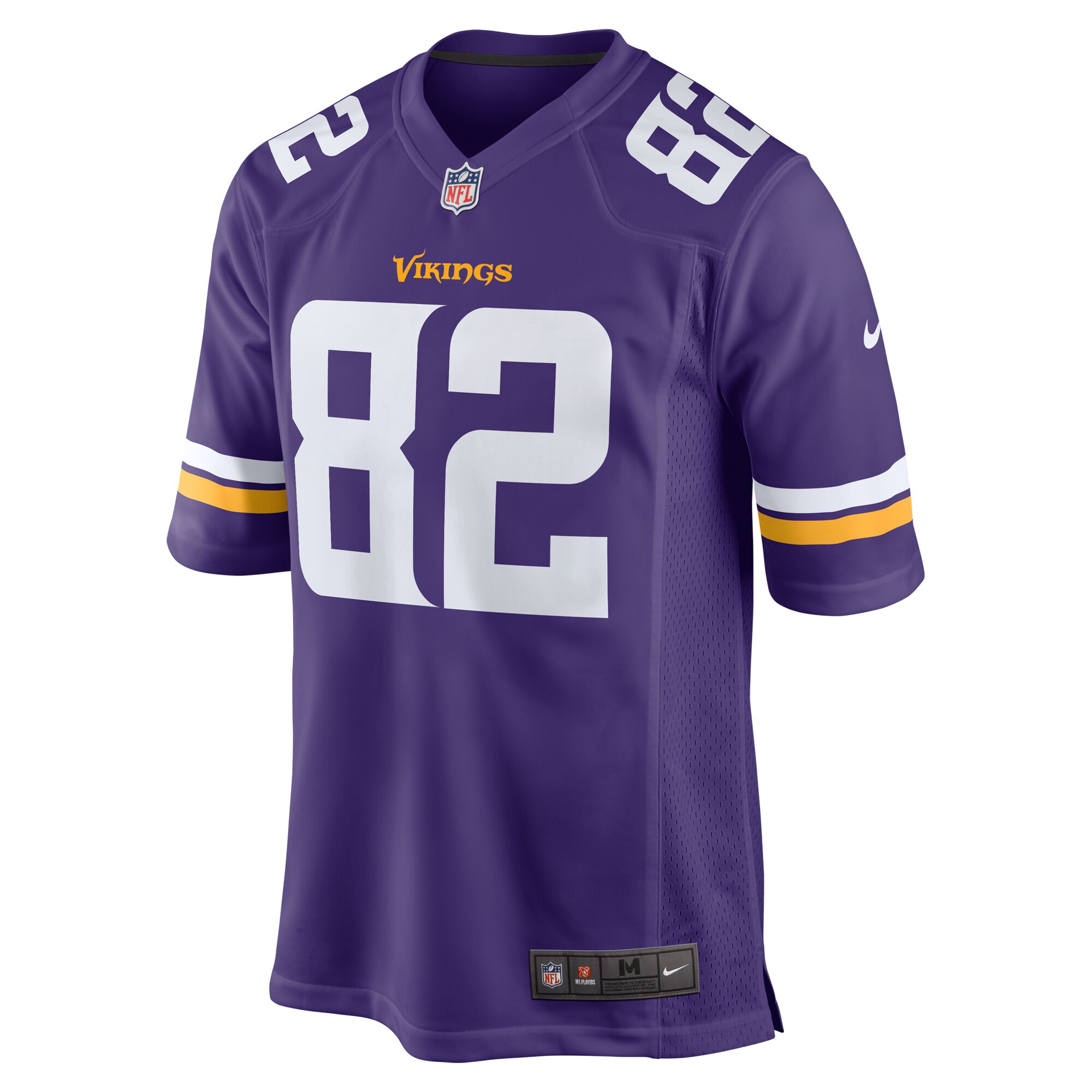 Troy Fumagalli Minnesota Vikings   Game Jersey -  Purple