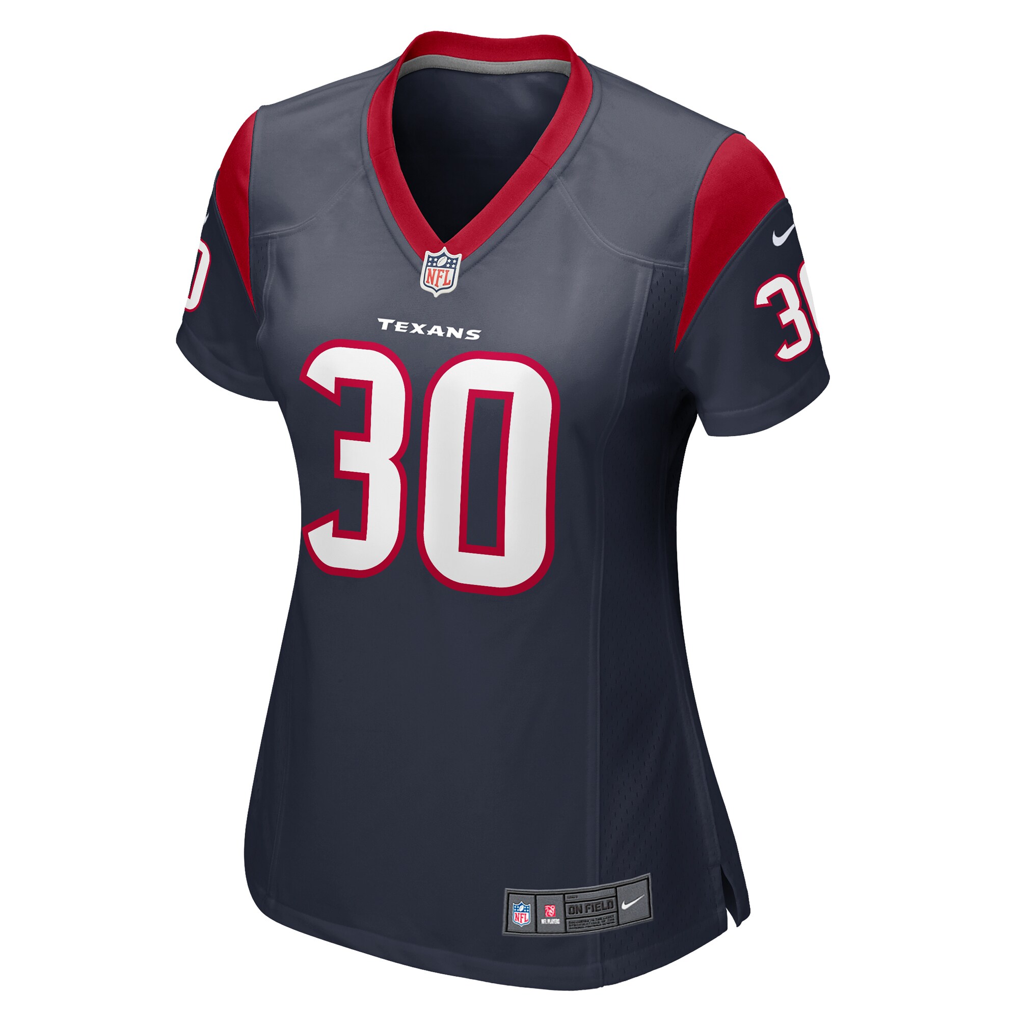 Ka'Dar Hollman Houston Texans  Women's Team Game Jersey -  Navy