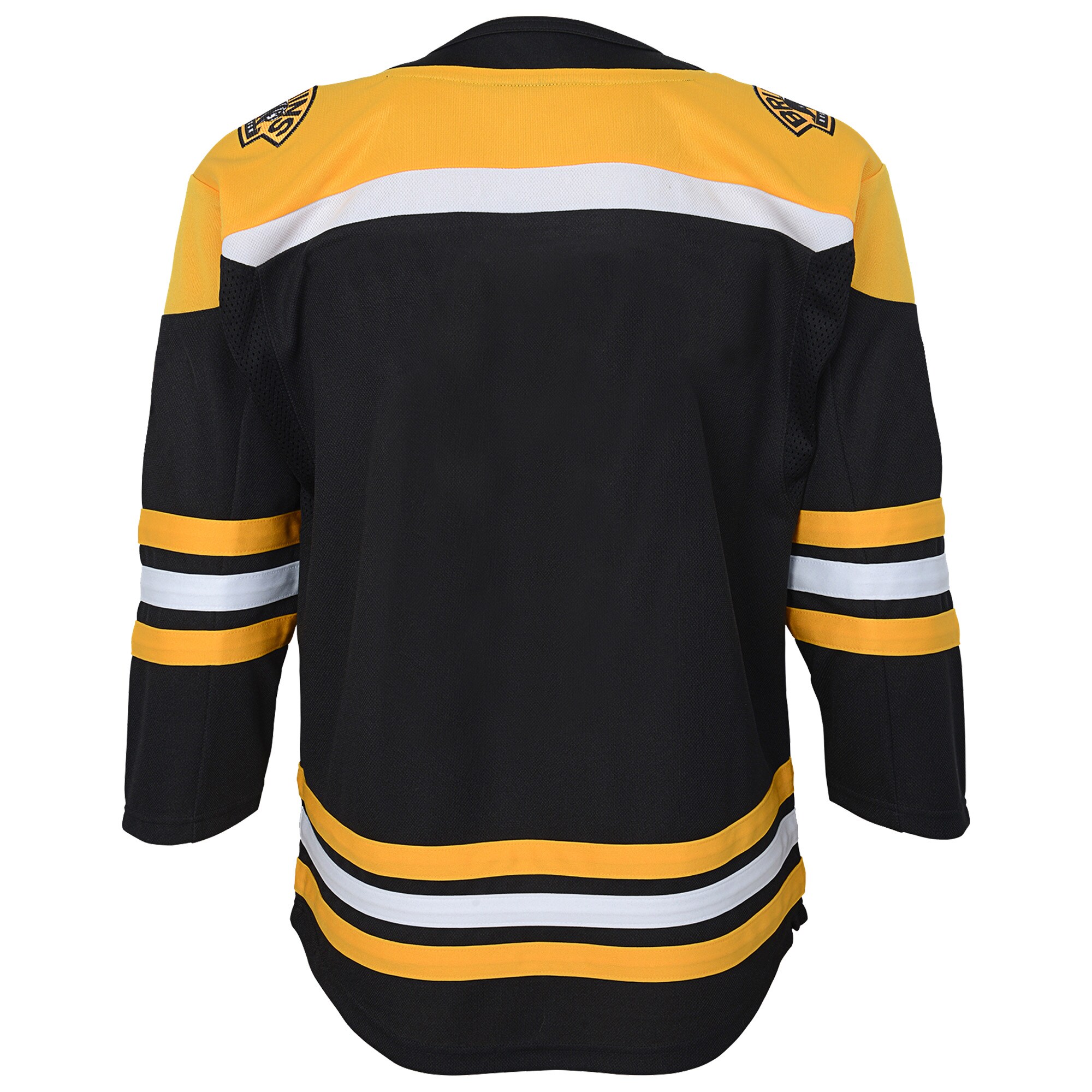 Boston Bruins Youth Home Blank Premier Jersey - Black