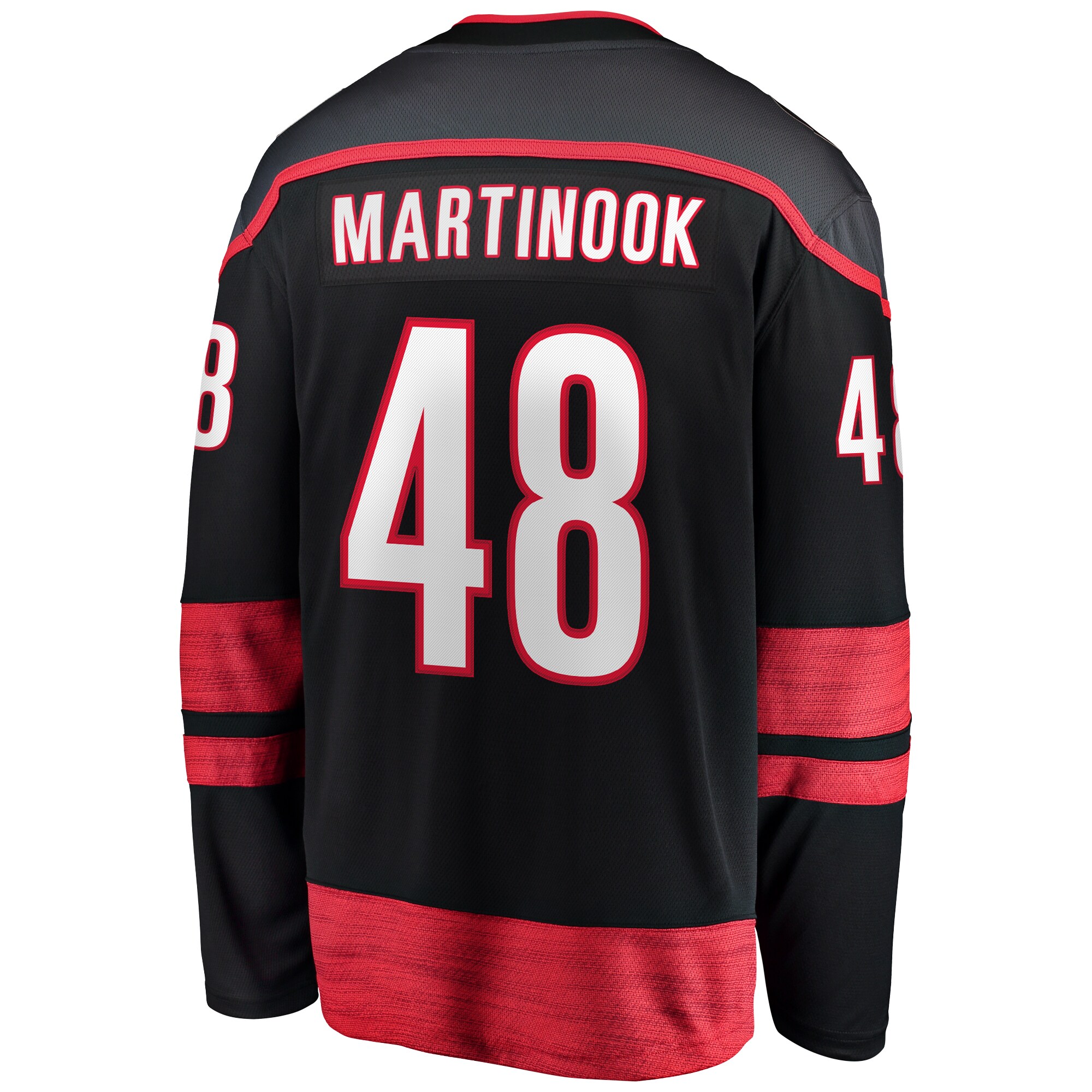 Jordan Martinook Carolina Hurricanes Fanatics Home Breakaway Jersey - Black