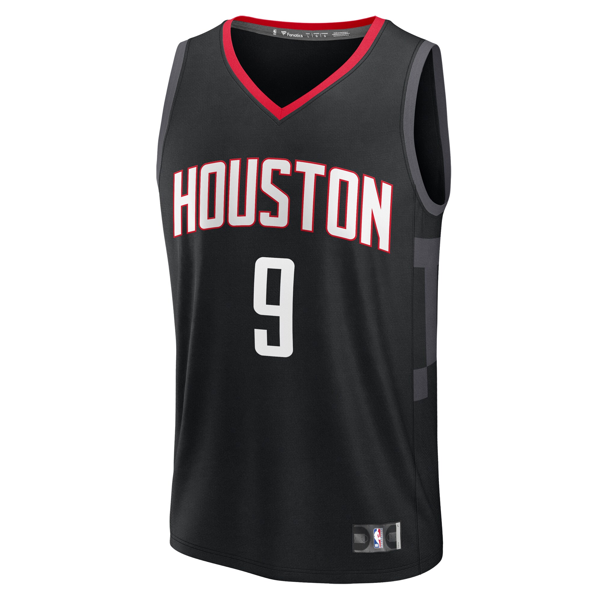 Dillon Brooks Houston Rockets Fanatics Fast Break Replica Player Jersey - Statement Edition - Black