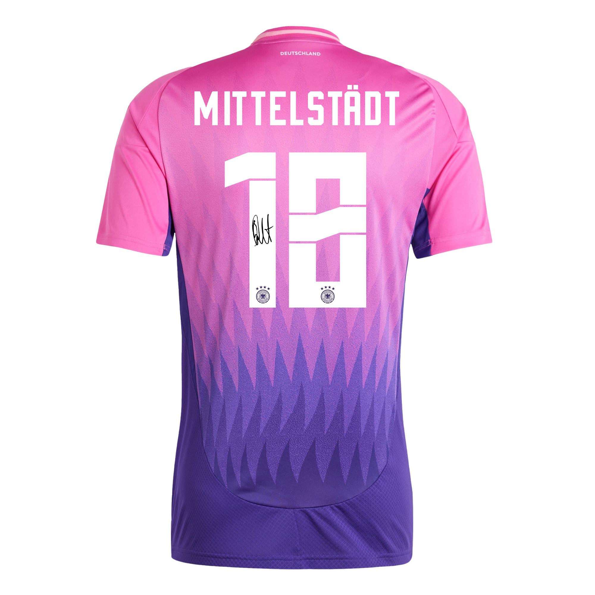 Maximilian Mittelstädt 18 Signed Germany National Team 2024/25 Away Jersey Autographed - Men