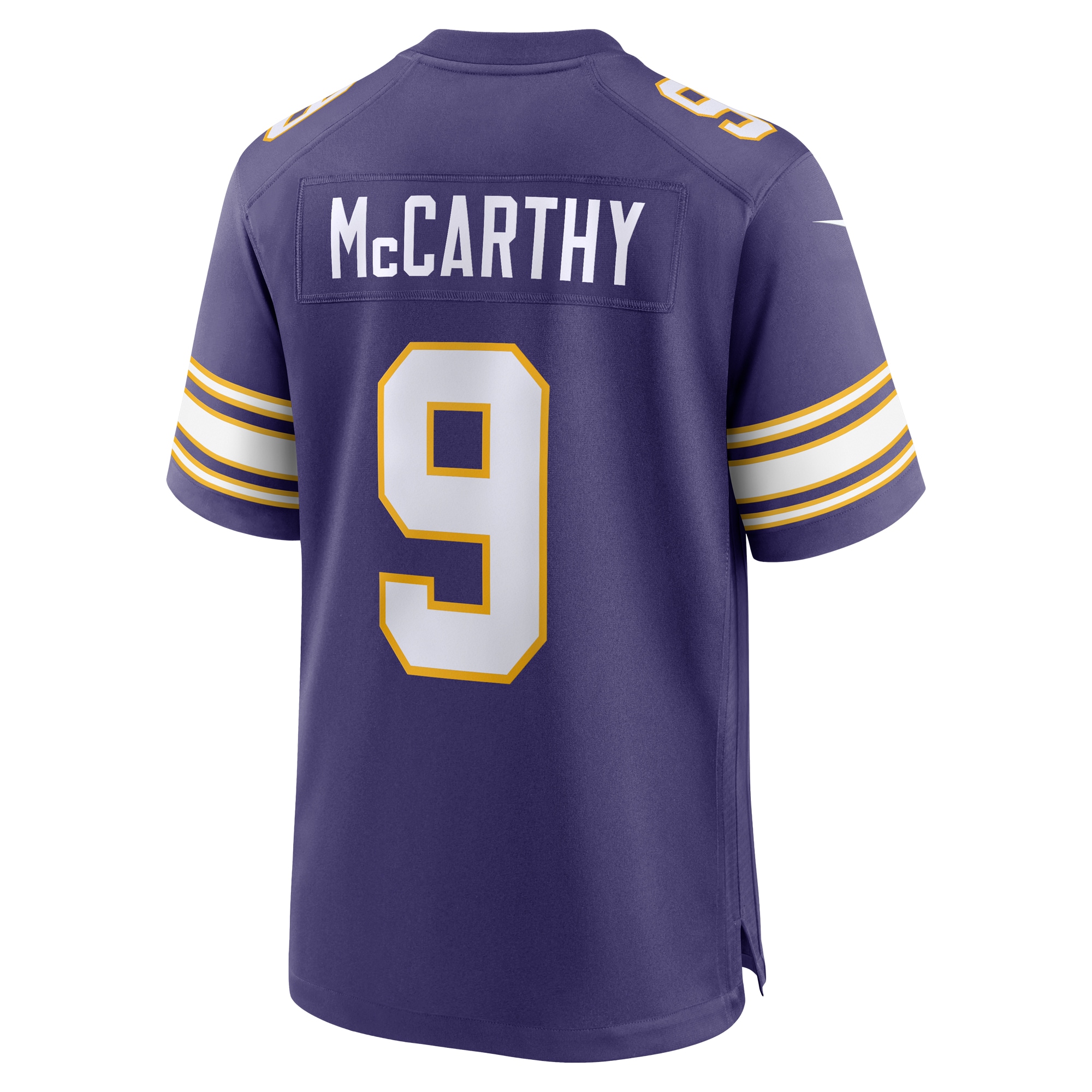 J.J. McCarthy Minnesota Vikings  2nd Alternate 2024 NFL Draft First Round Pick Player Game Jersey - Purple