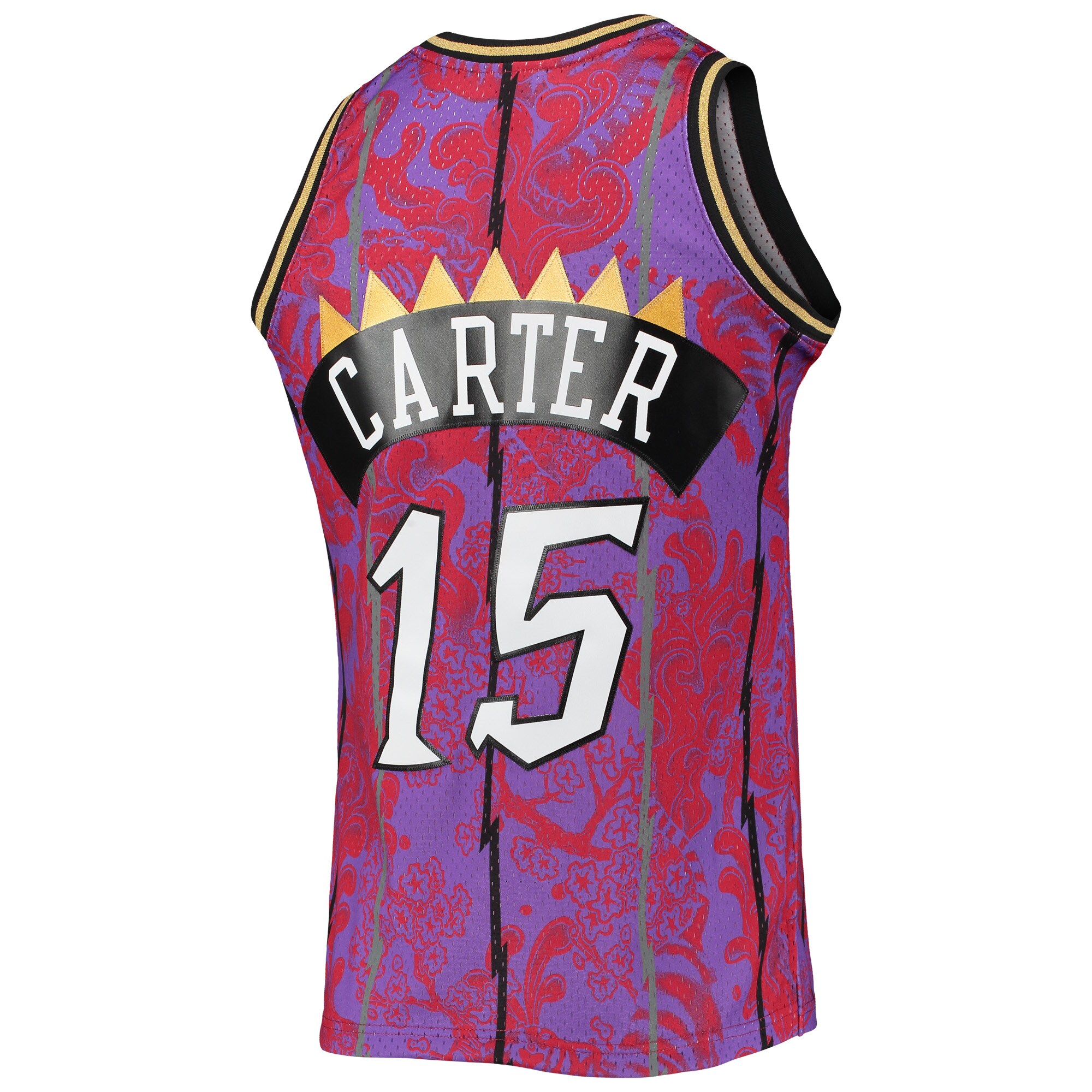 Vince Carter Toronto Raptors Mitchell & Ness Hardwood Classics 1998\/99 Lunar New Year Swingman Jersey - Purple