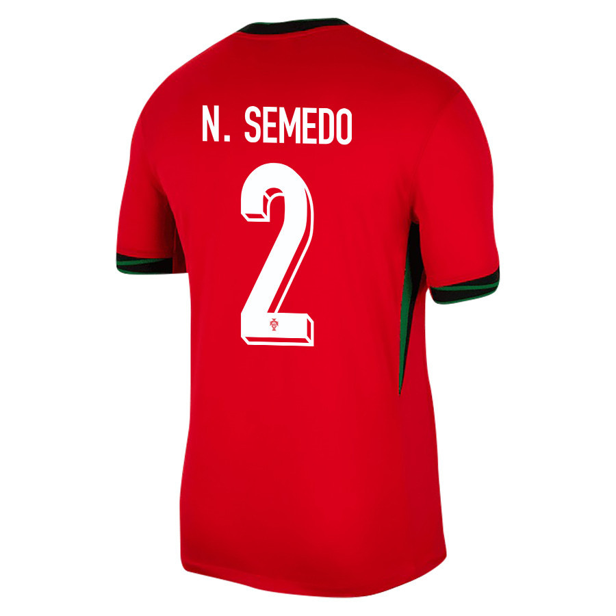 Nélson Semedo 2 Portugal National Team 2024/25 Home Men Jersey - Red