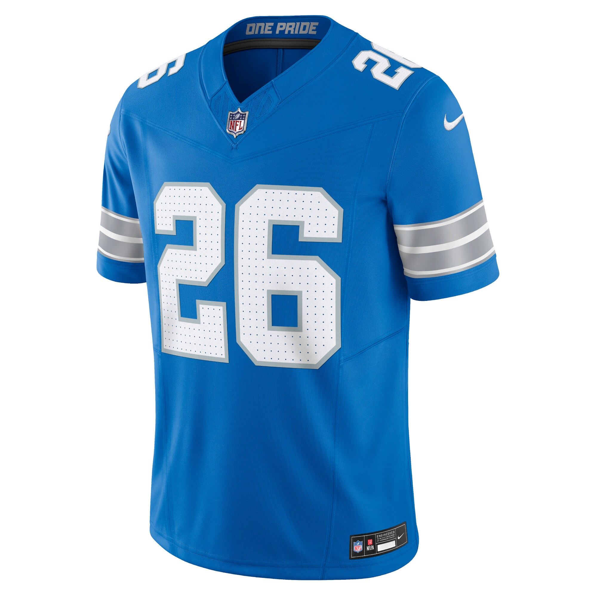 Jahmyr Gibbs Detroit Lions  Vapor F.U.S.E. Limited Jersey - Blue