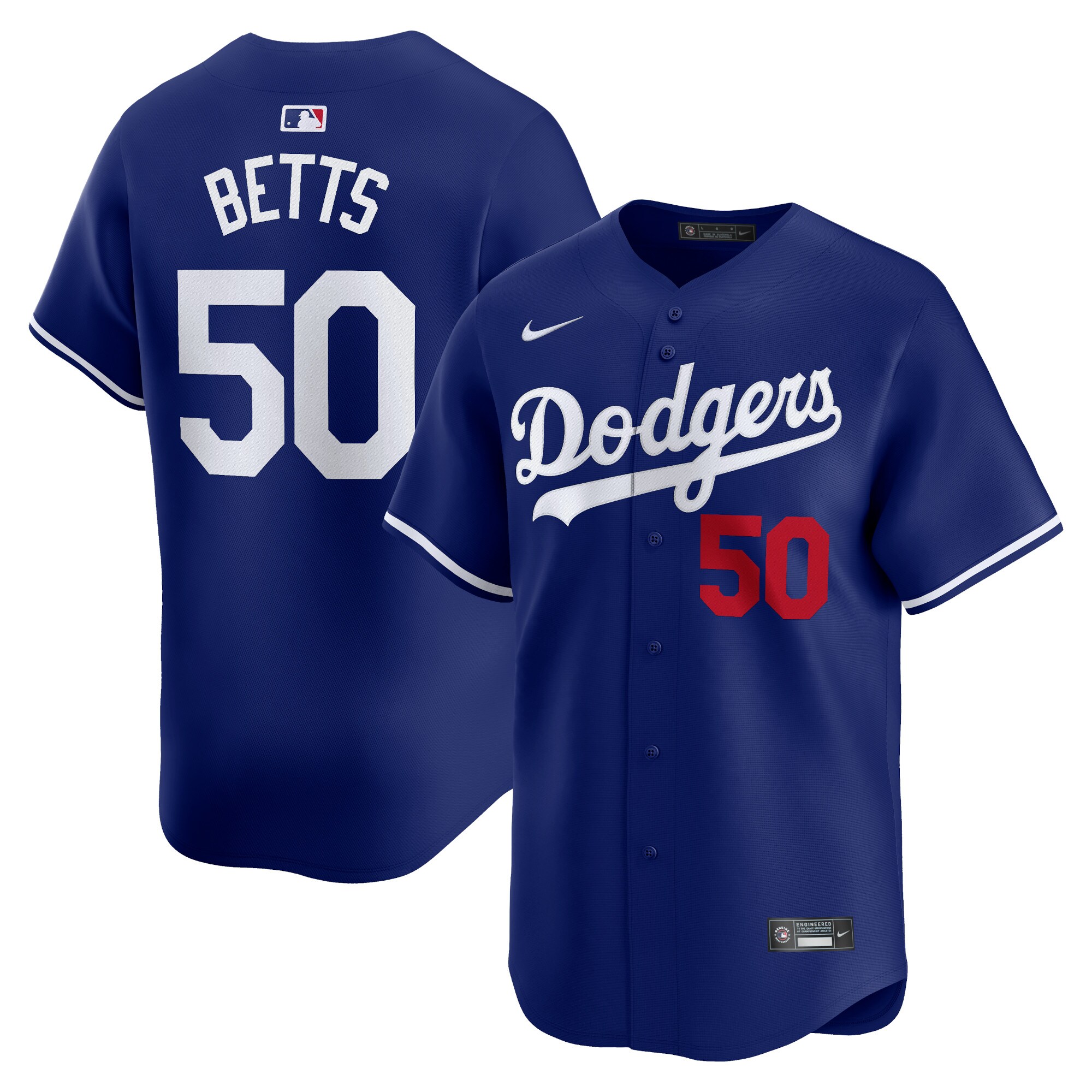 Mookie Betts Los Angeles Dodgers  Alternate Limited Player Jersey\u00c2\u00a0\u00e2\u20ac\u201c Royal