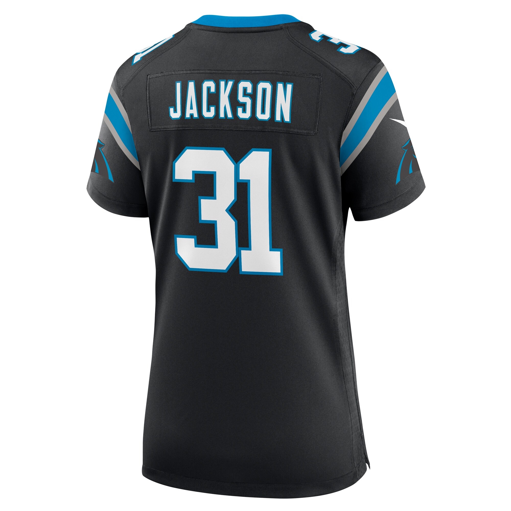 Lamar Jackson Carolina Panthers  Women's  Game Jersey -  Black