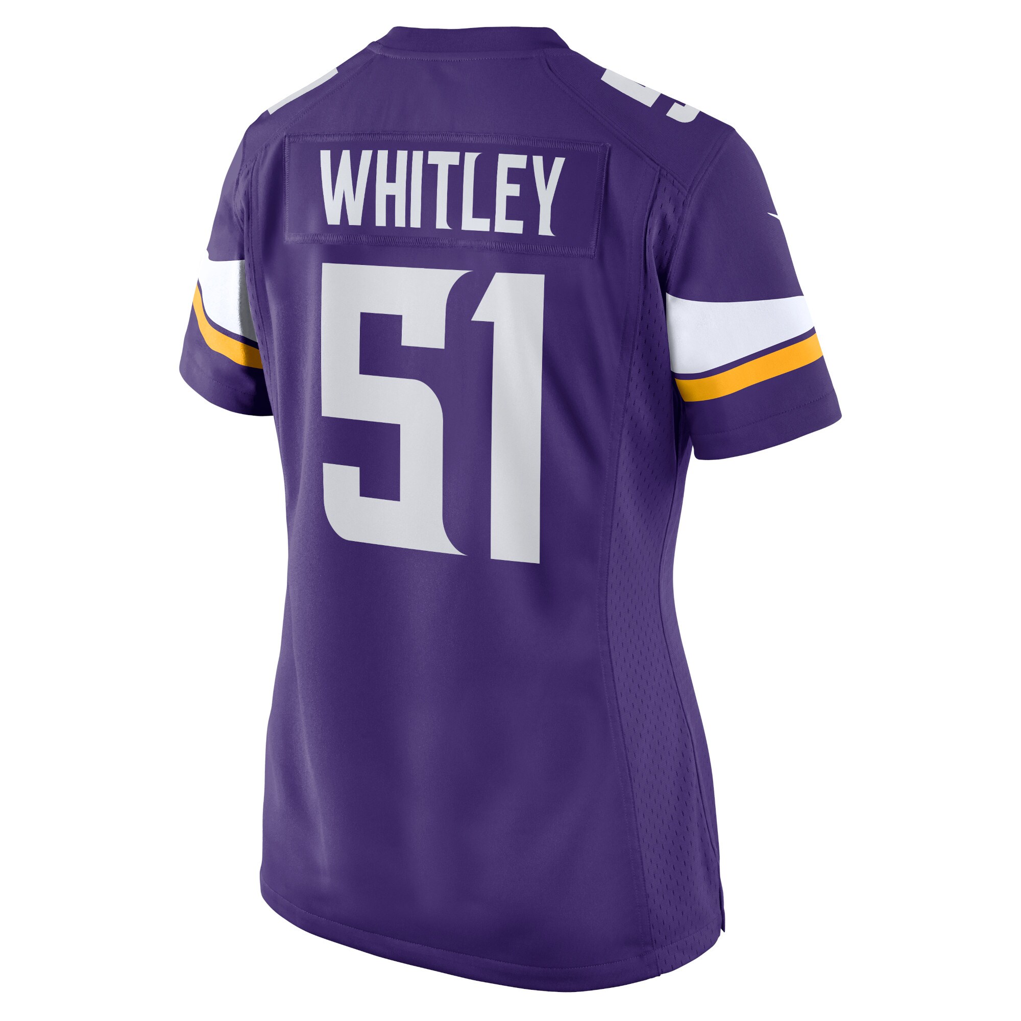 Benton Whitley Minnesota Vikings  Women's Home Game Player Jersey - Purple