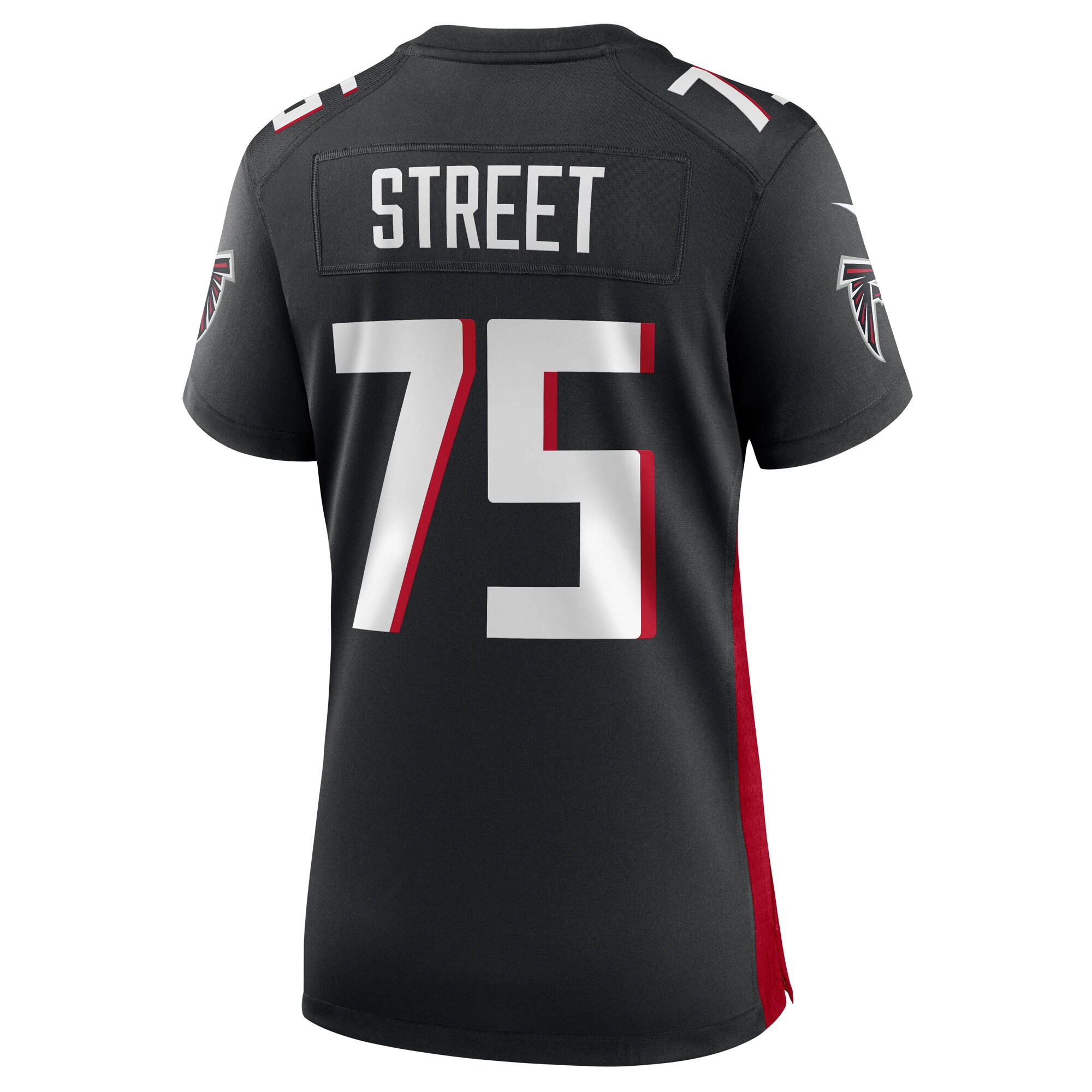 Kentavius Street Atlanta Falcons  Women's  Game Jersey -  Black