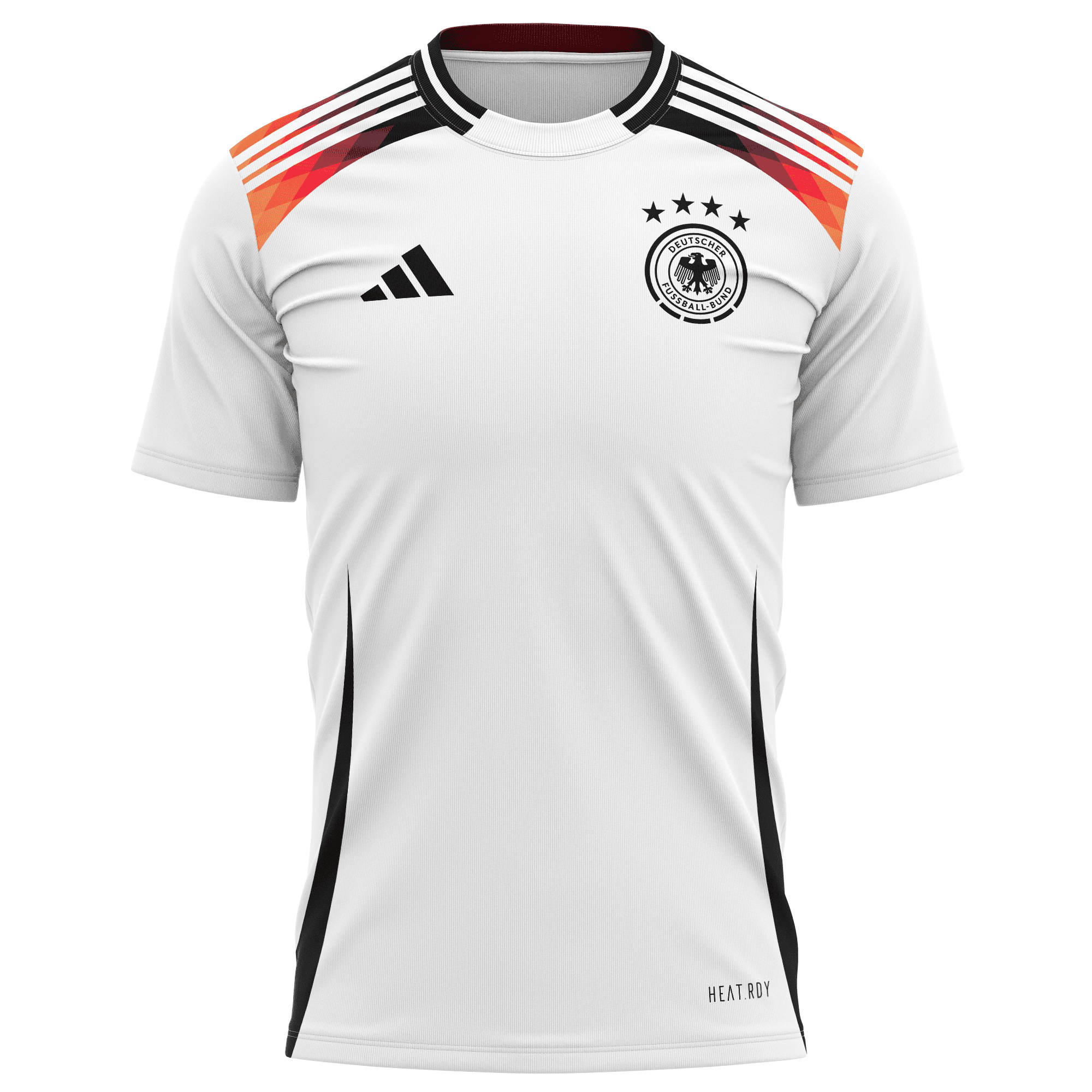 Germany National Team 2024 Home Kits AOP T-shirt - White