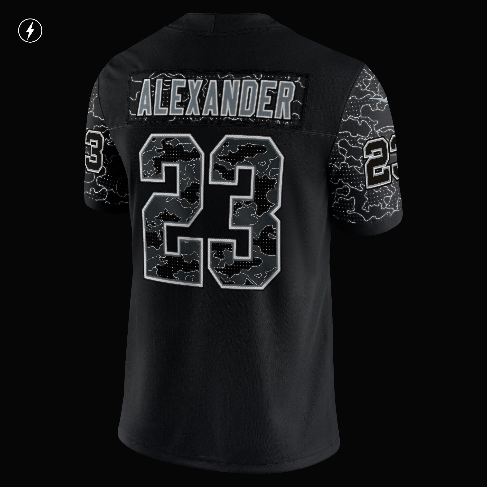 Jaire Alexander Green Bay Packers  RFLCTV Limited Jersey - Black