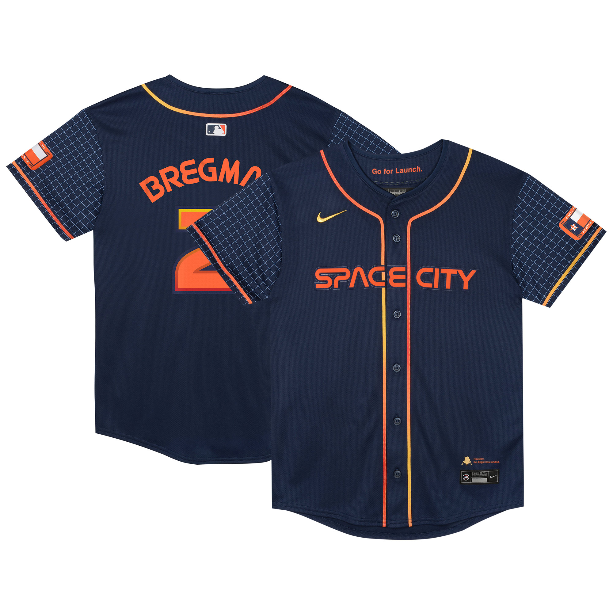 Alex Bregman Houston Astros  Preschool City Connect Limited Player Jersey - Navy