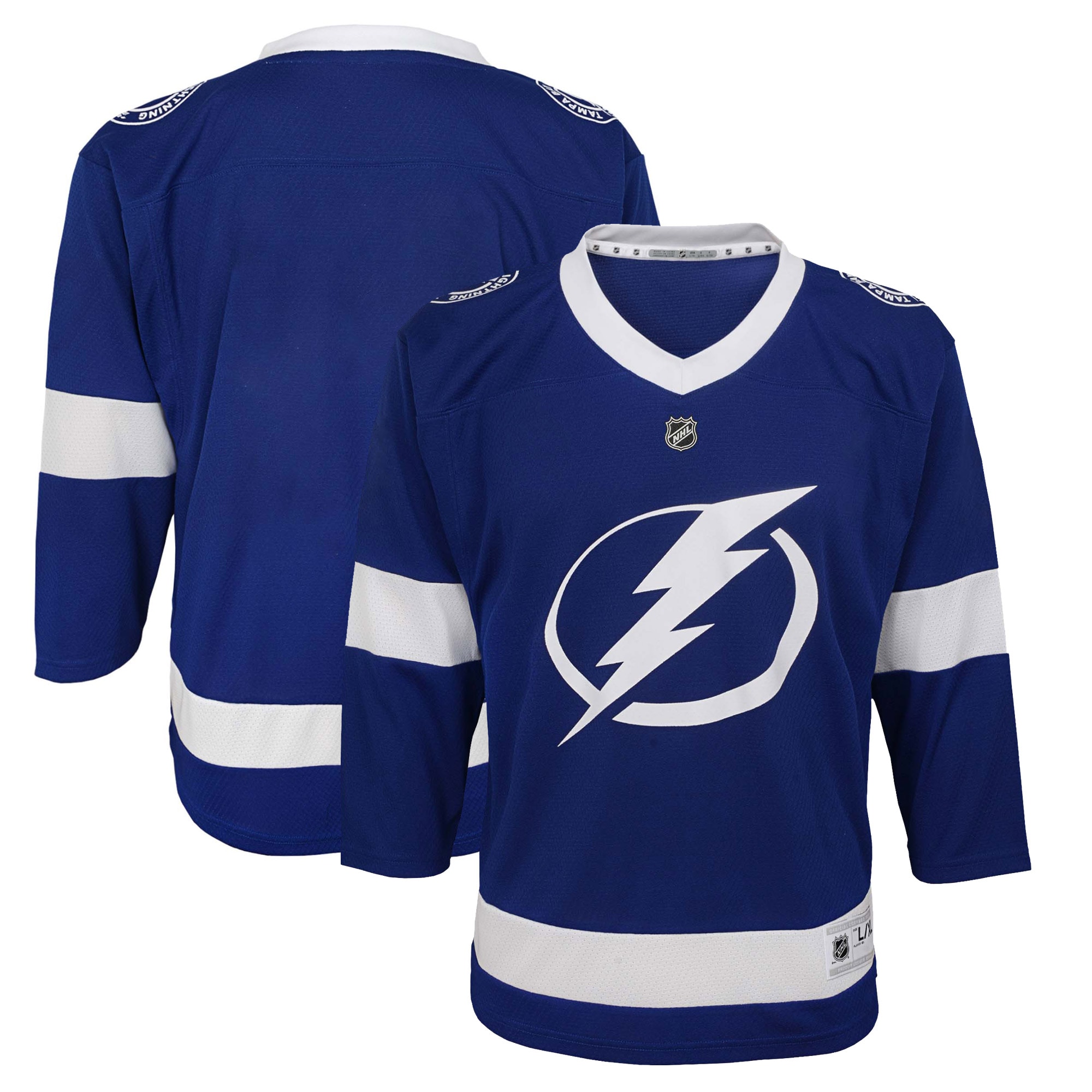 Tampa Bay Lightning Toddler Home Replica Jersey - Blue
