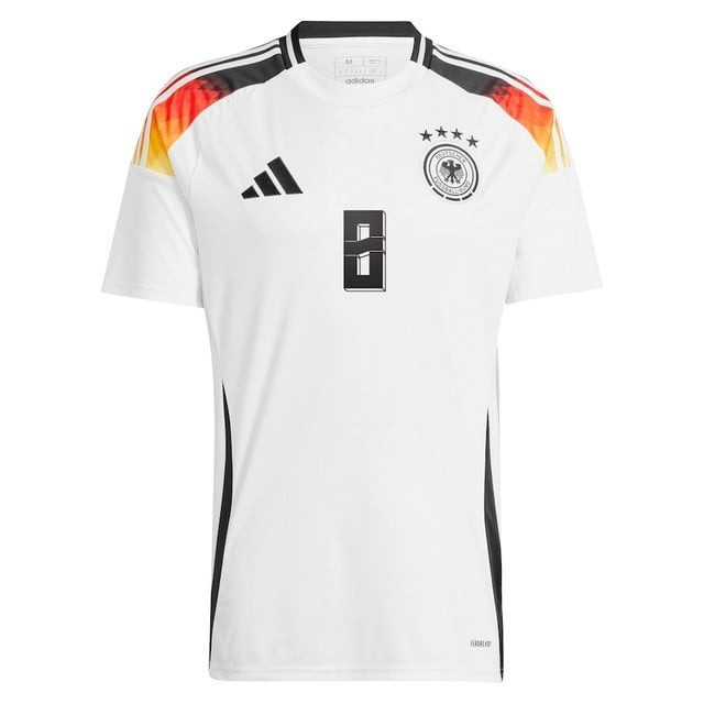 Toni Kroos 8 Signed Germany National Team 2024 Home Jersey Autographed - Men, White