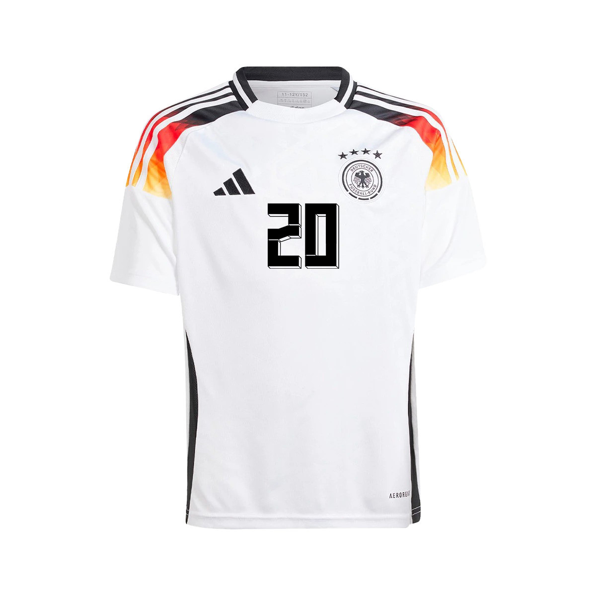 Benjamin Henrichs 20 Signed Germany National Team 2024/25 YOUTH Jersey Autographed - Home