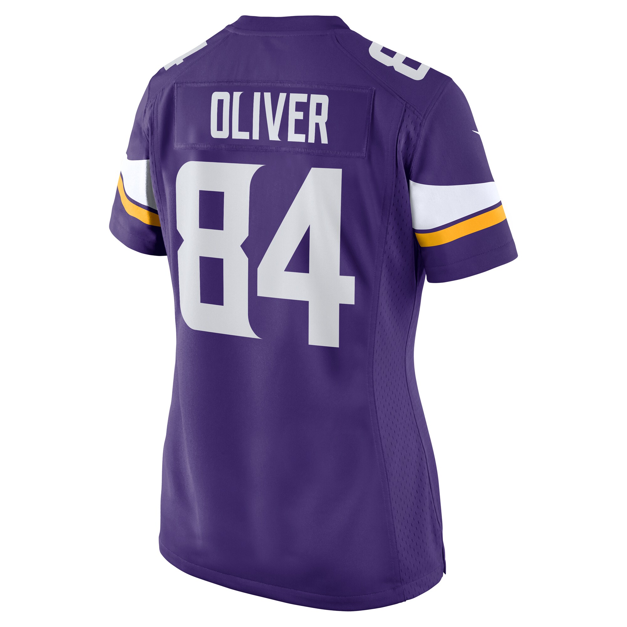 Josh Oliver Minnesota Vikings  Women's Game Player Jersey - Purple