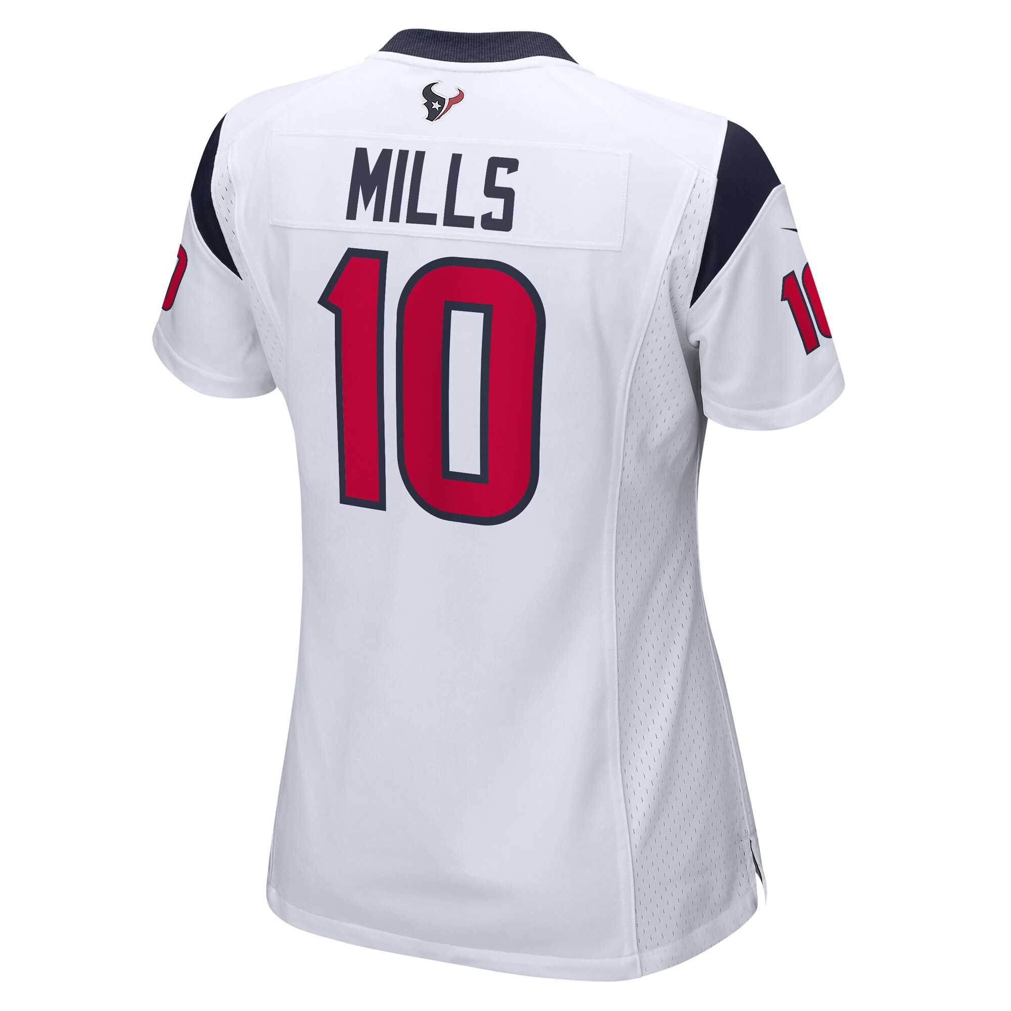 Davis Mills Houston Texans  Women's Game Player Jersey - White