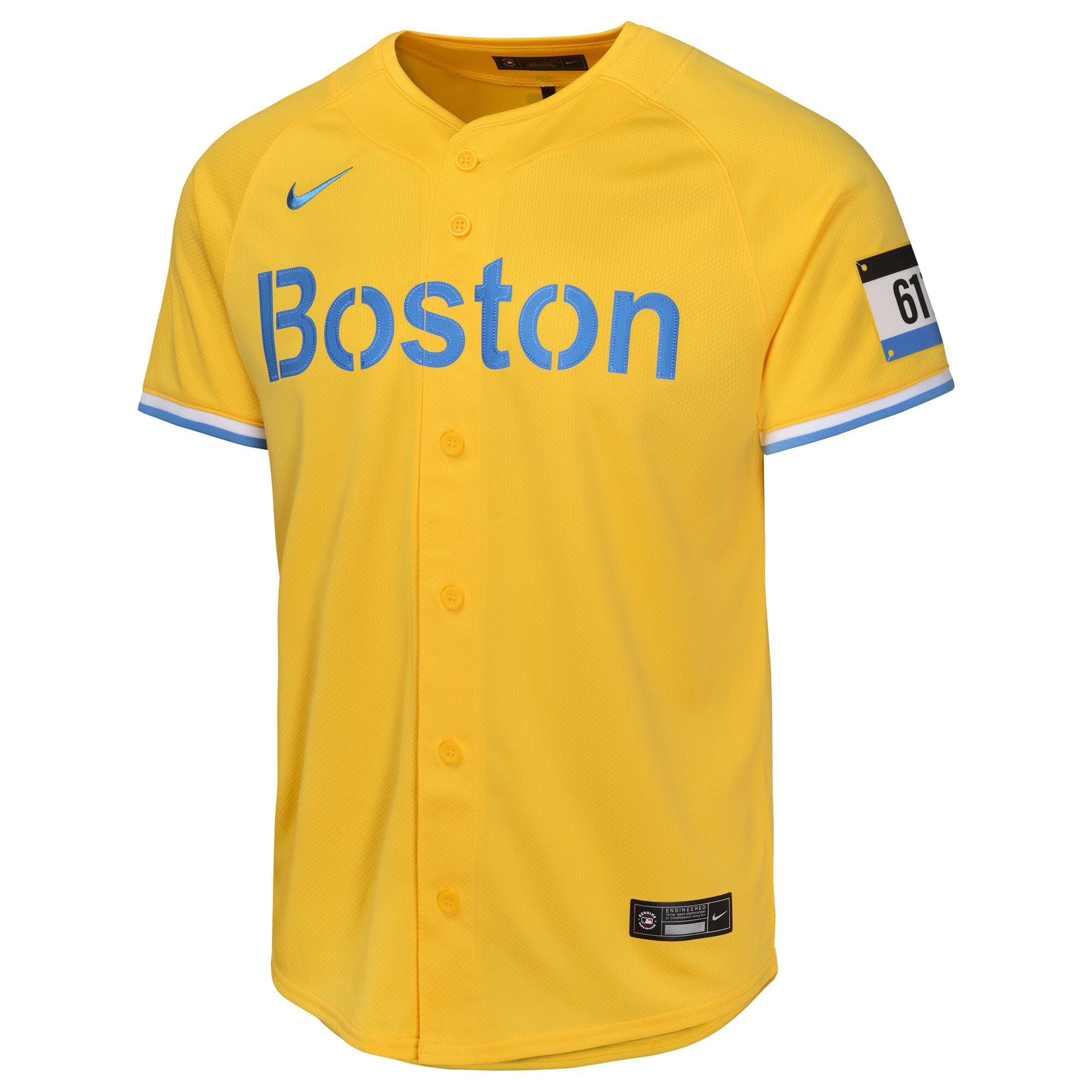 David Ortiz Boston Red Sox  Youth City Connect Limited Player Jersey - Gold