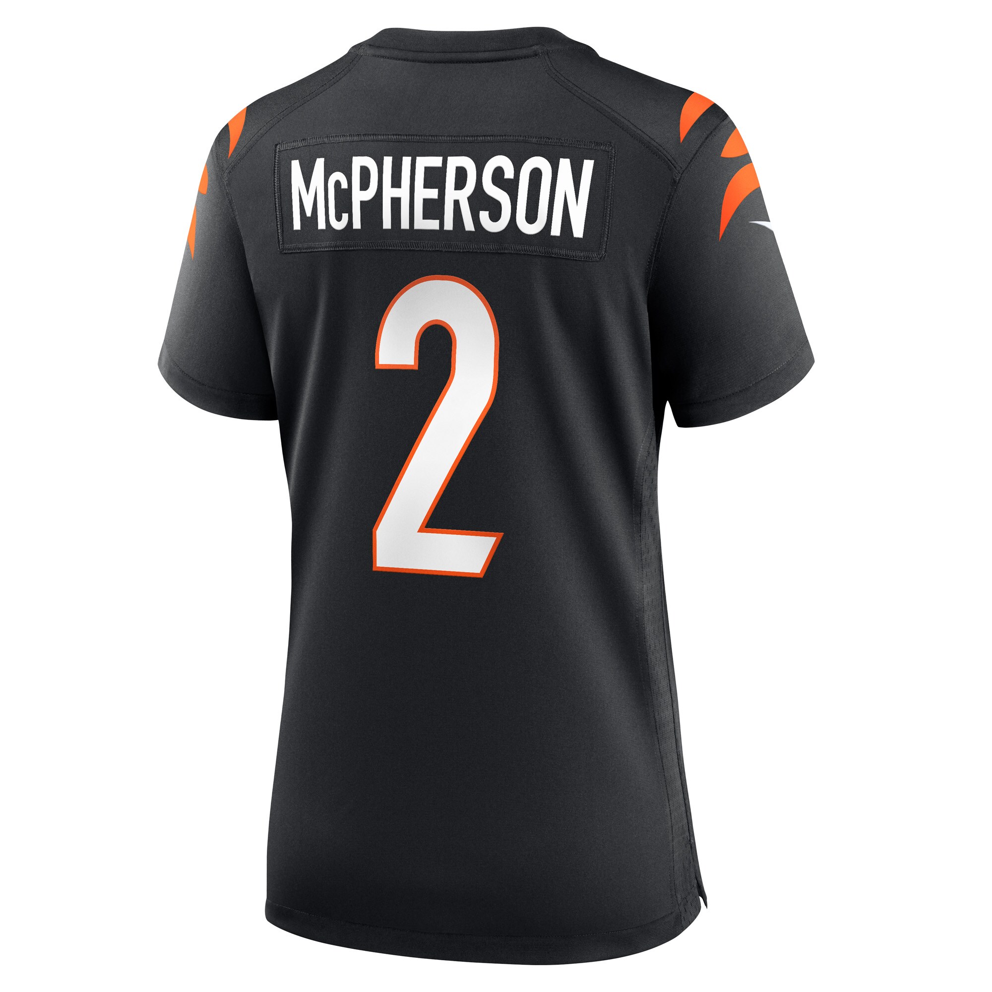 Evan McPherson Cincinnati Bengals  Women's Game Jersey - Black