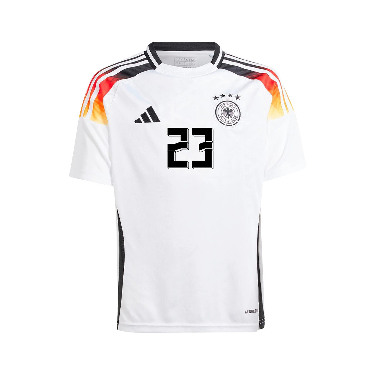 Robert Andrich 23 Signed Germany National Team 2024/25 YOUTH Jersey Autographed - Home