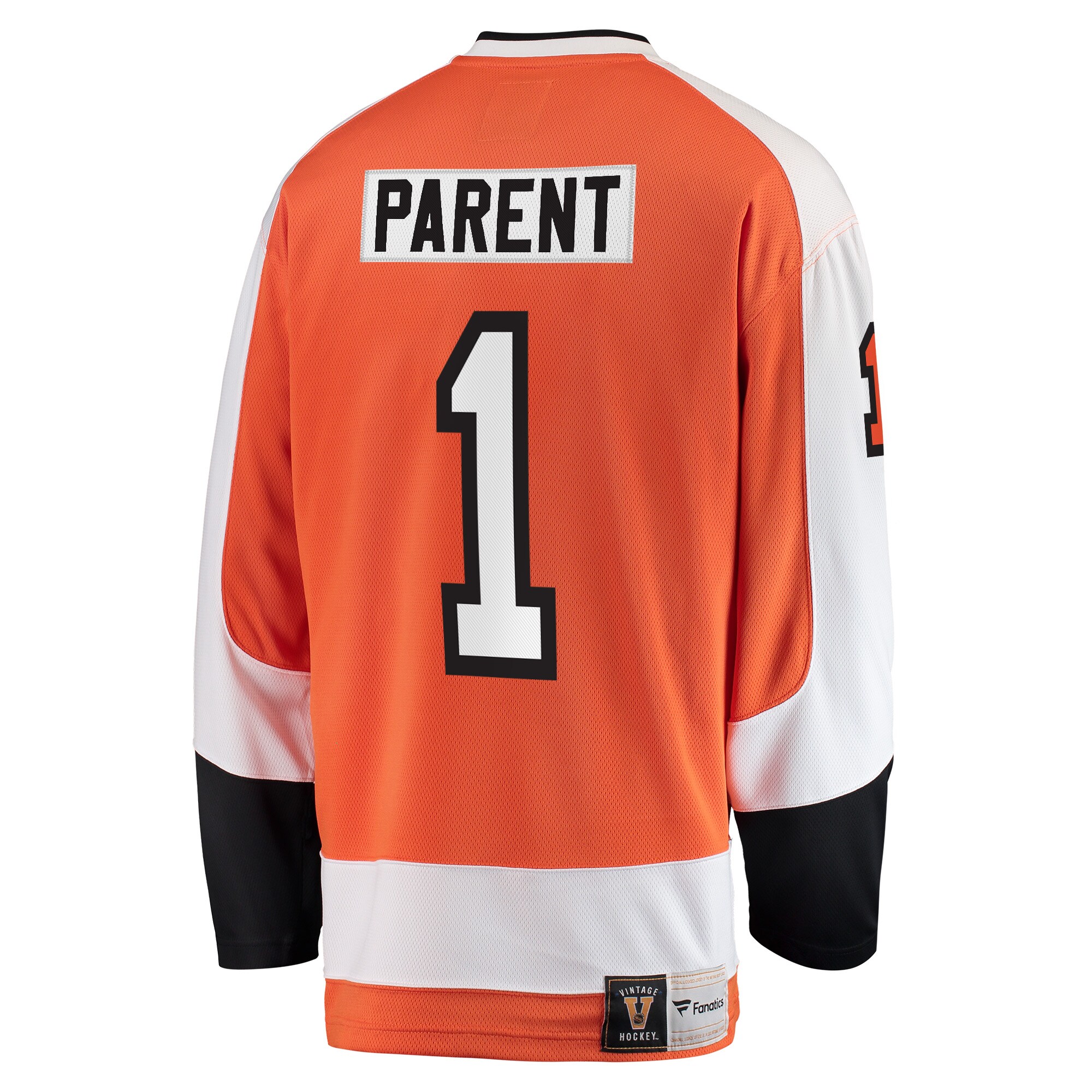 Bernie Parent Philadelphia Flyers Fanatics Premier Breakaway Retired Player Jersey - Orange