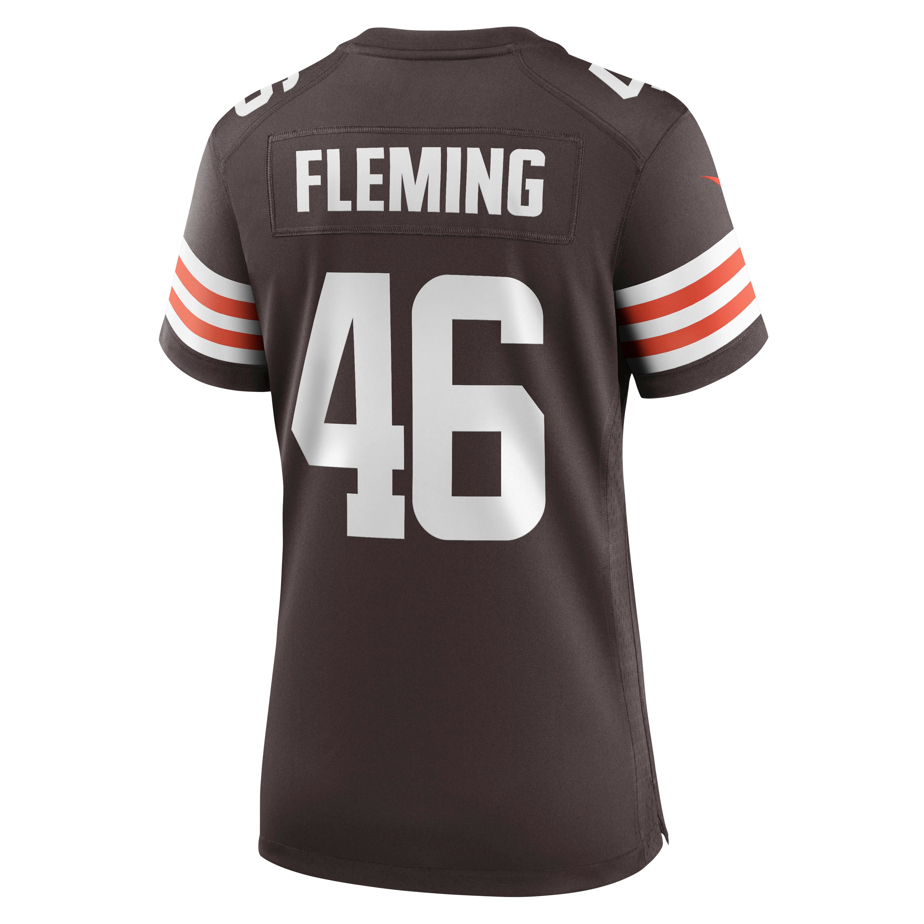 Don Fleming Cleveland Browns  Women's Retired Player Jersey - Brown