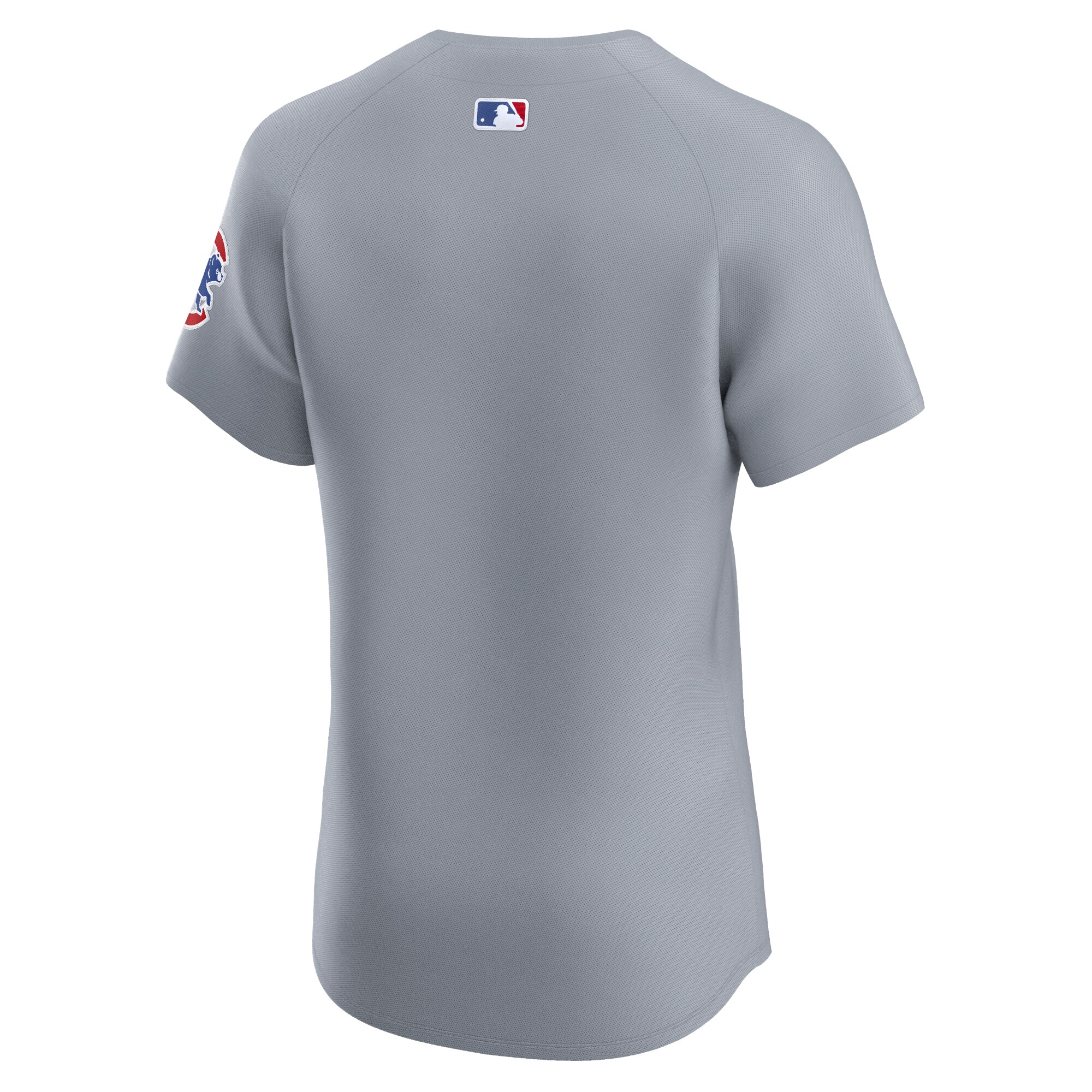 Chicago Cubs  Road Vapor Premier Elite Patch Jersey - Gray