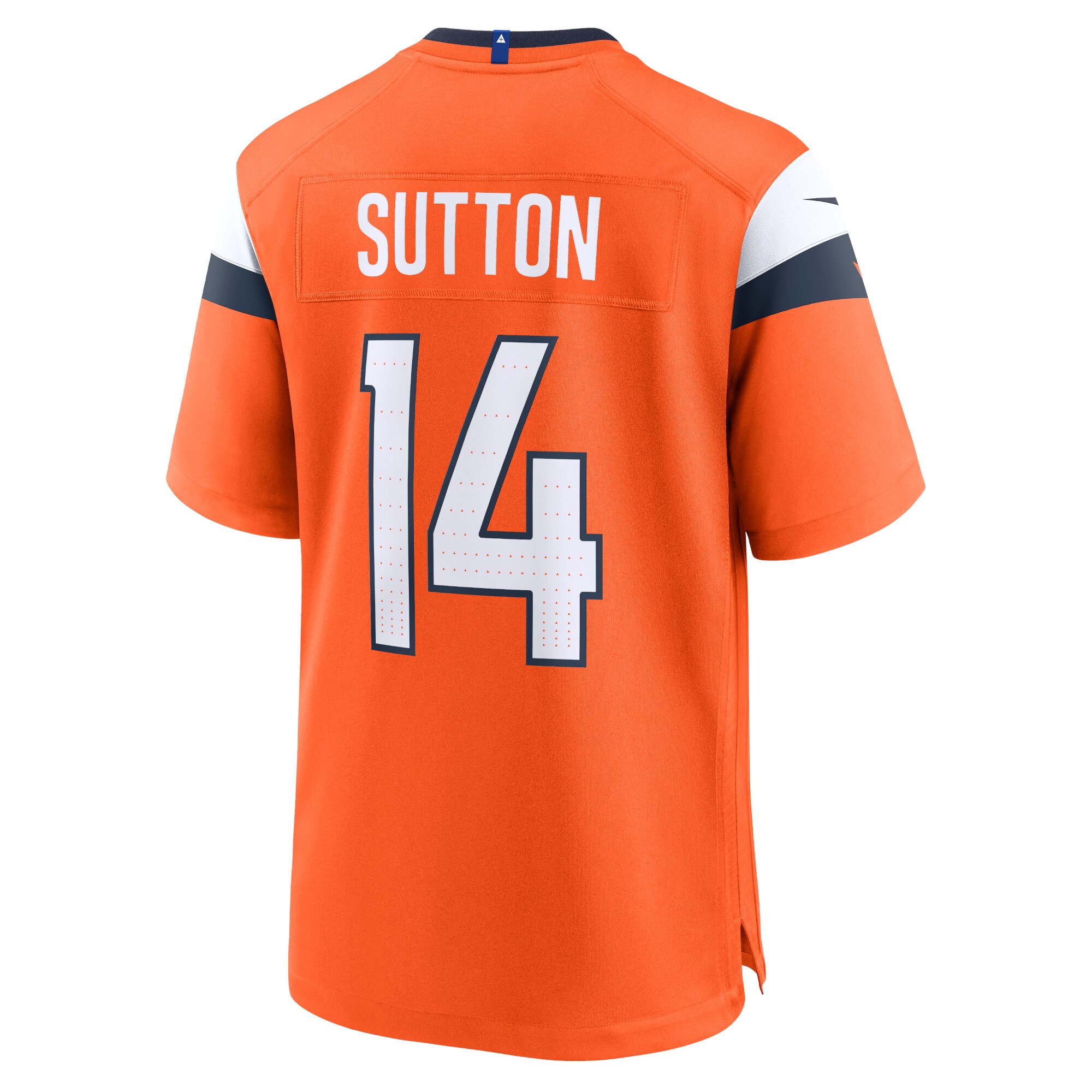Courtland Sutton Denver Broncos  Game Jersey - Orange