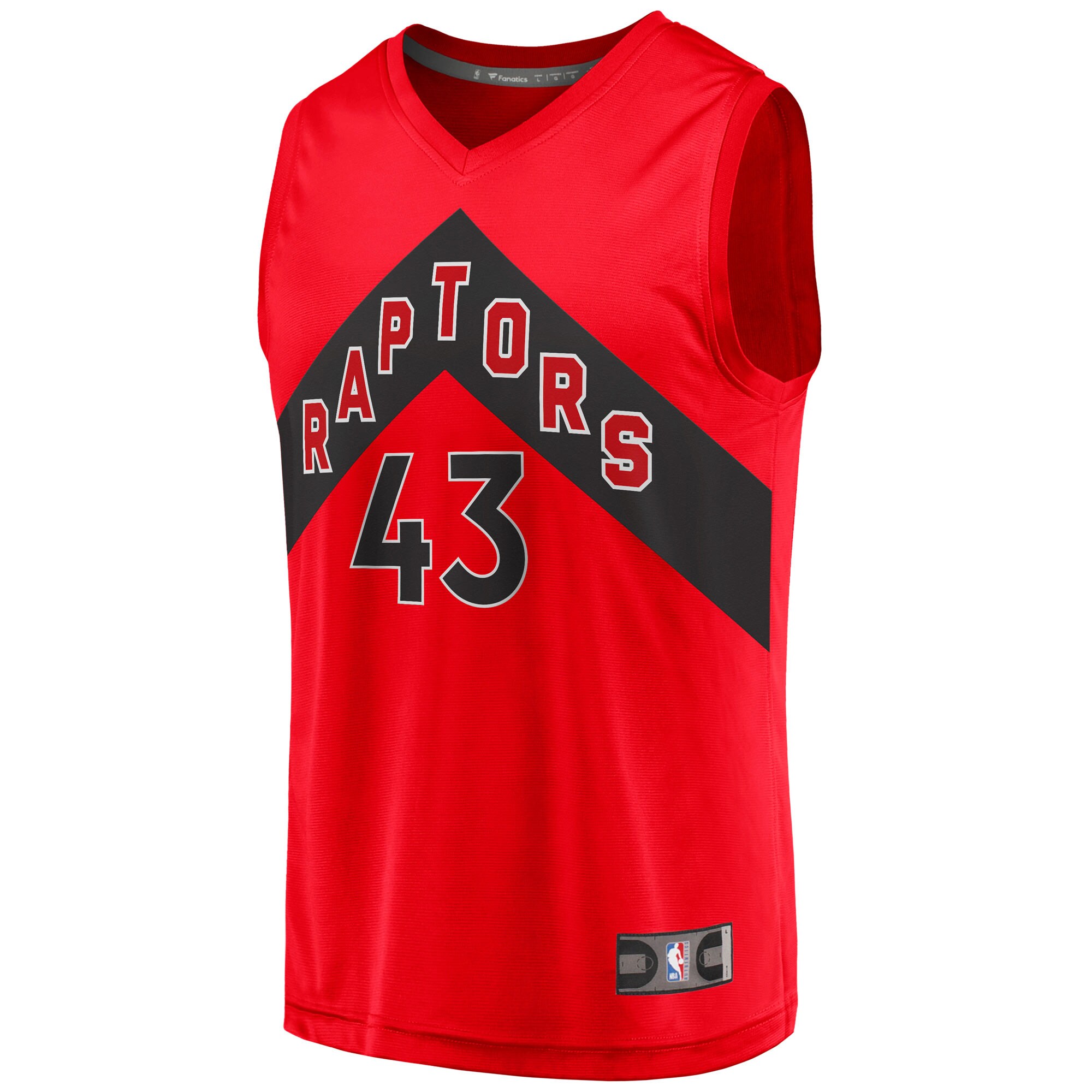 Pascal Siakam Toronto Raptors Fanatics Youth Fast Break Player Jersey - Red - Icon Edition