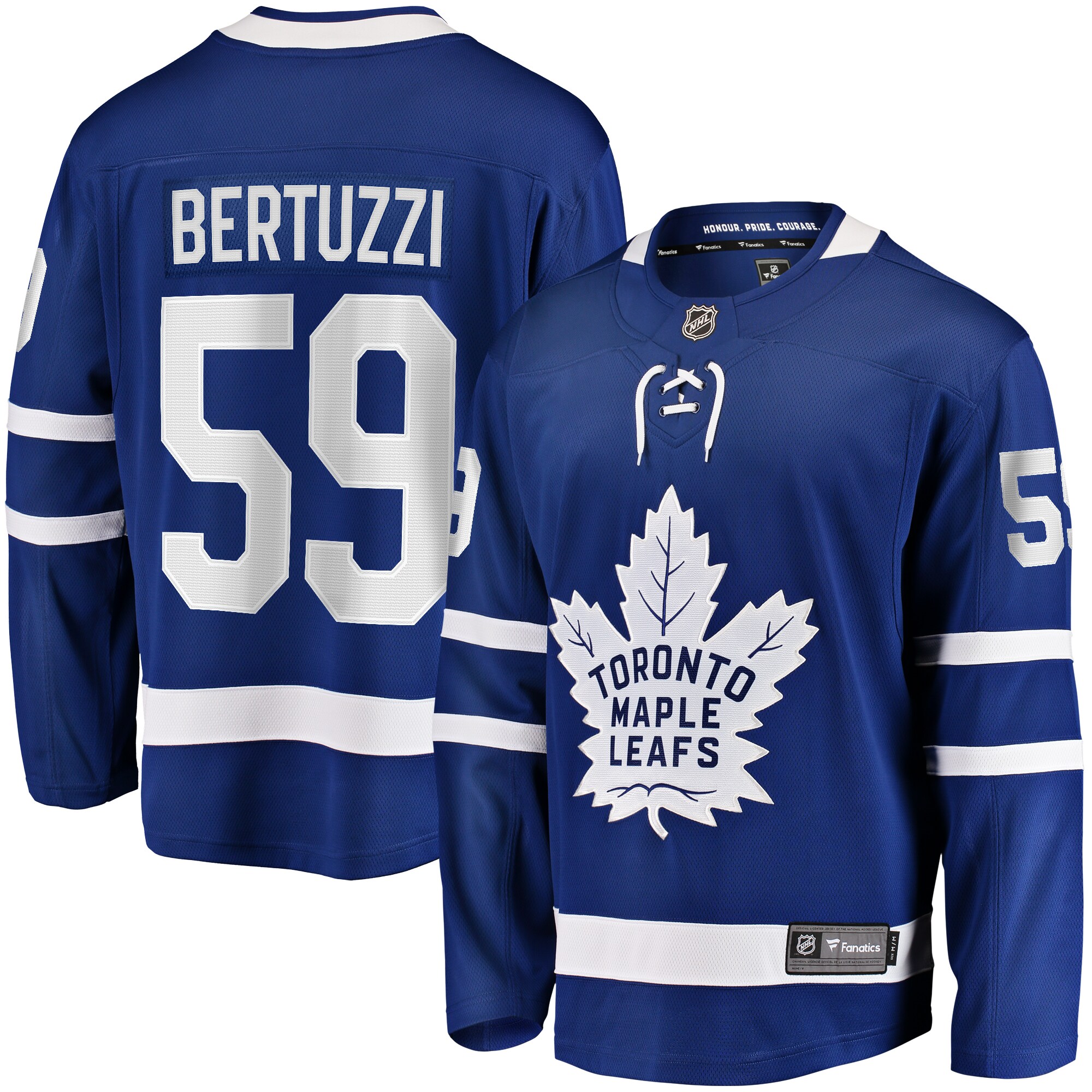 Tyler Bertuzzi Toronto Maple Leafs Fanatics Home Breakaway Jersey - Blue