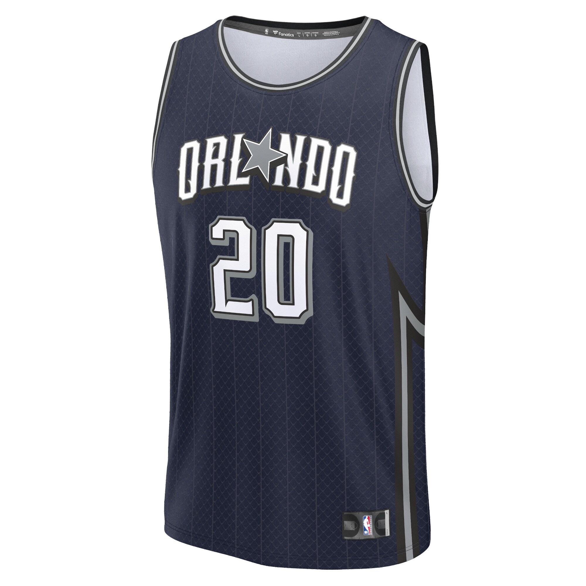 Markelle Fultz Orlando Magic Fanatics Fast Break Jersey - Navy - City Edition